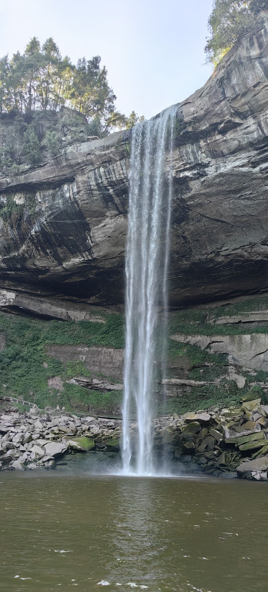 宣汉红岭豆城高洞瀑布旅行图片 3