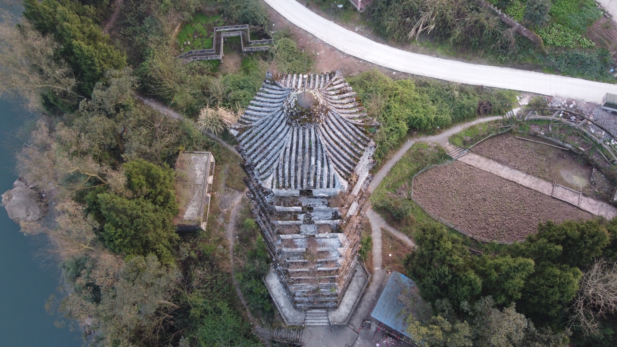 渠县三汇镇文峰塔旅行图片 1