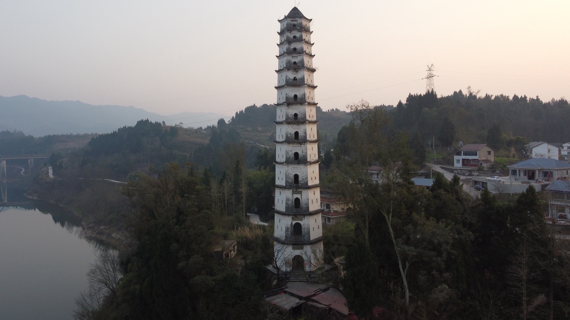 渠县三汇镇文峰塔旅行图片 2