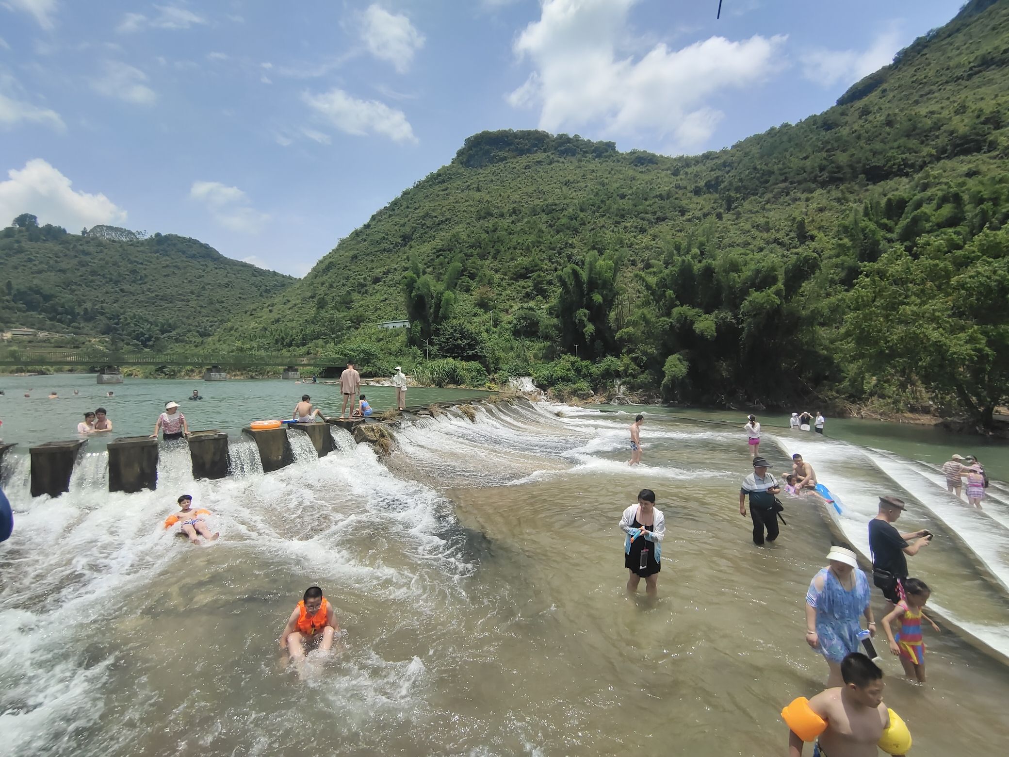 九浪花瀑布风景区旅行图片 2