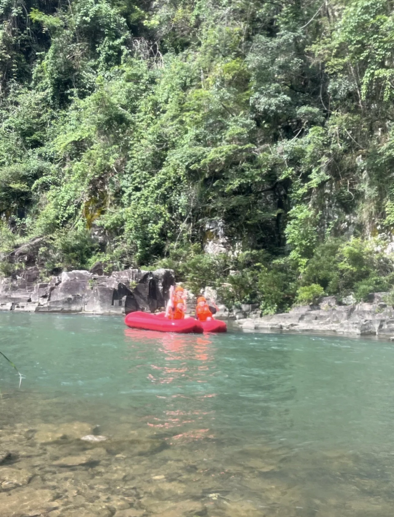 德化石龙溪漂流旅行图片 2