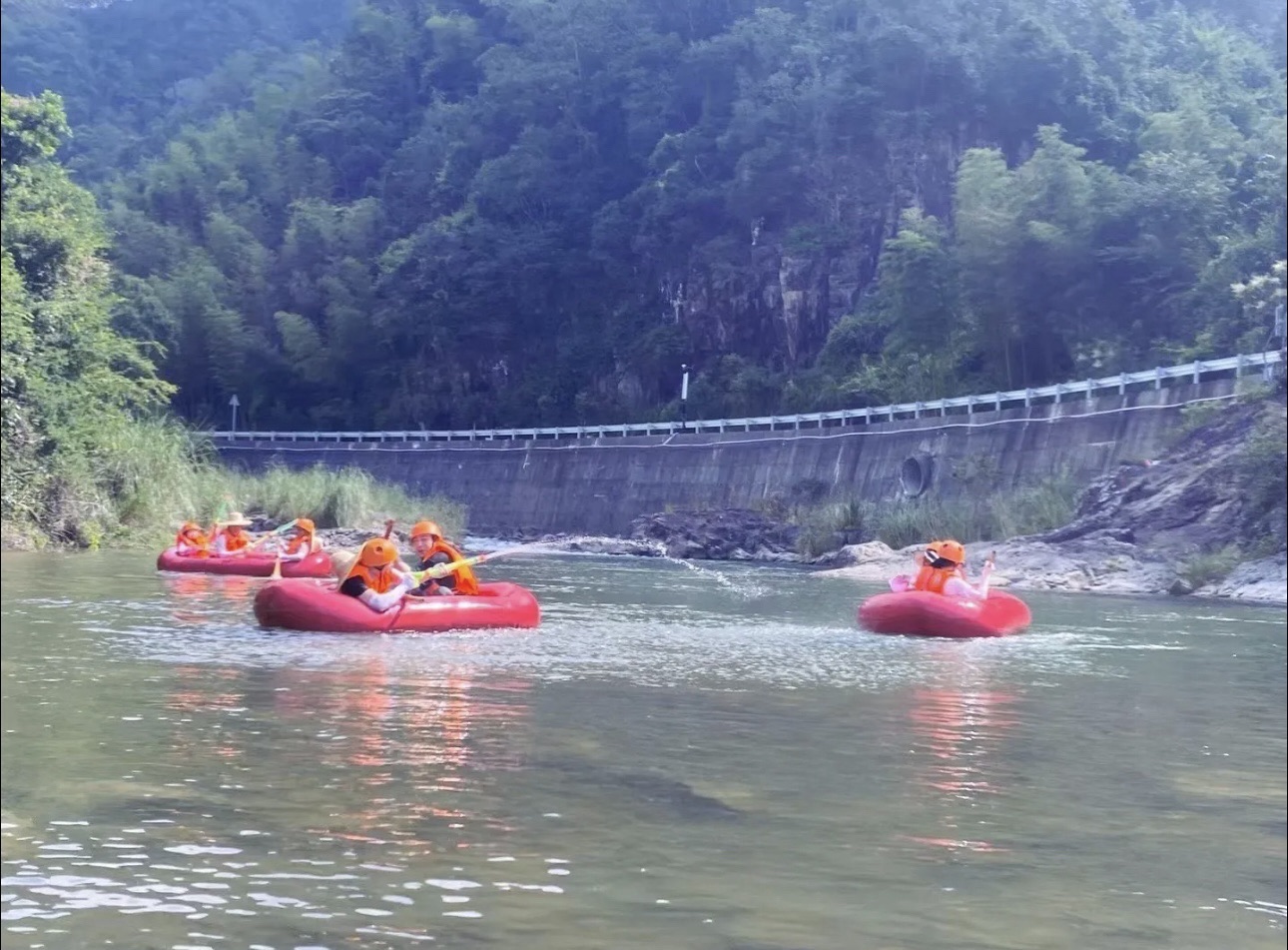 德化石龙溪漂流旅行图片 3