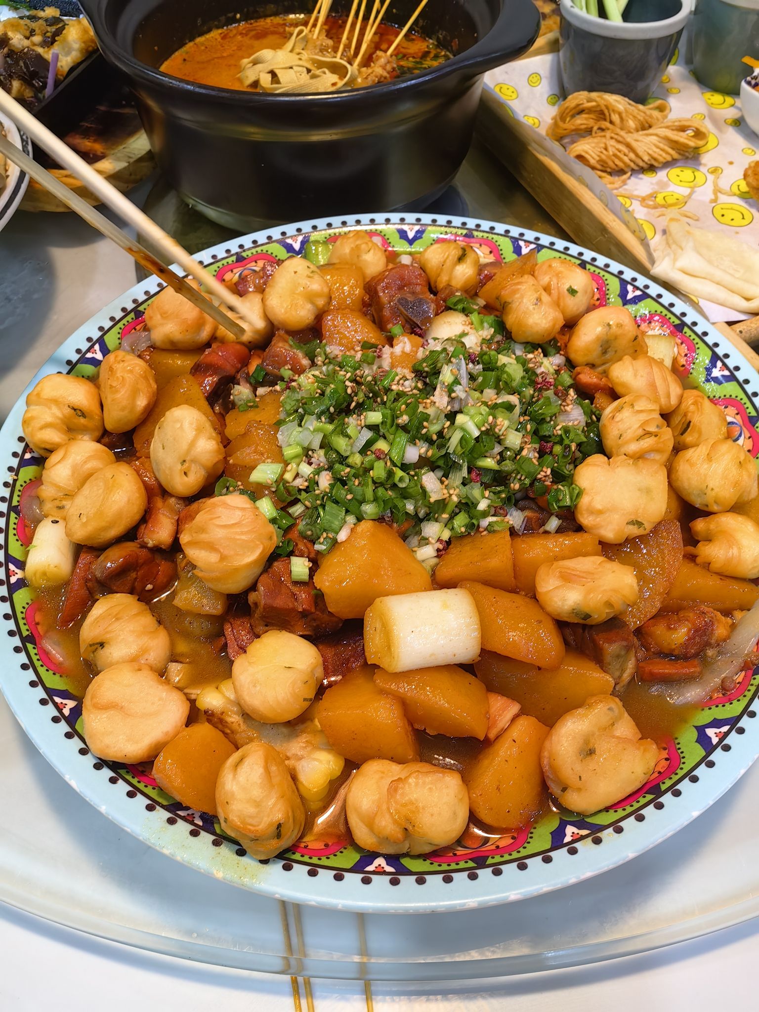 北城北大盘鸡内部环境