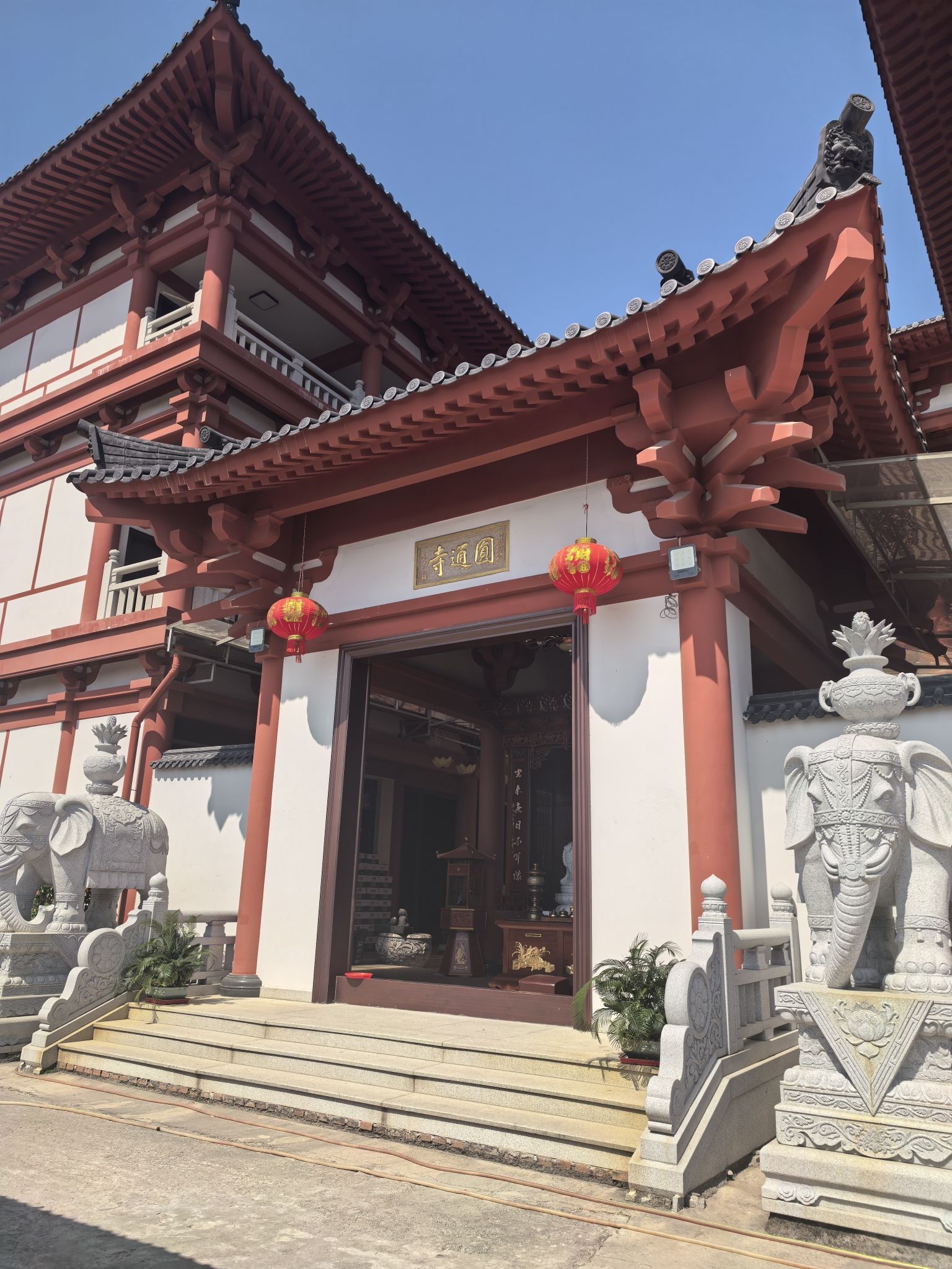 圆通寺实景照片