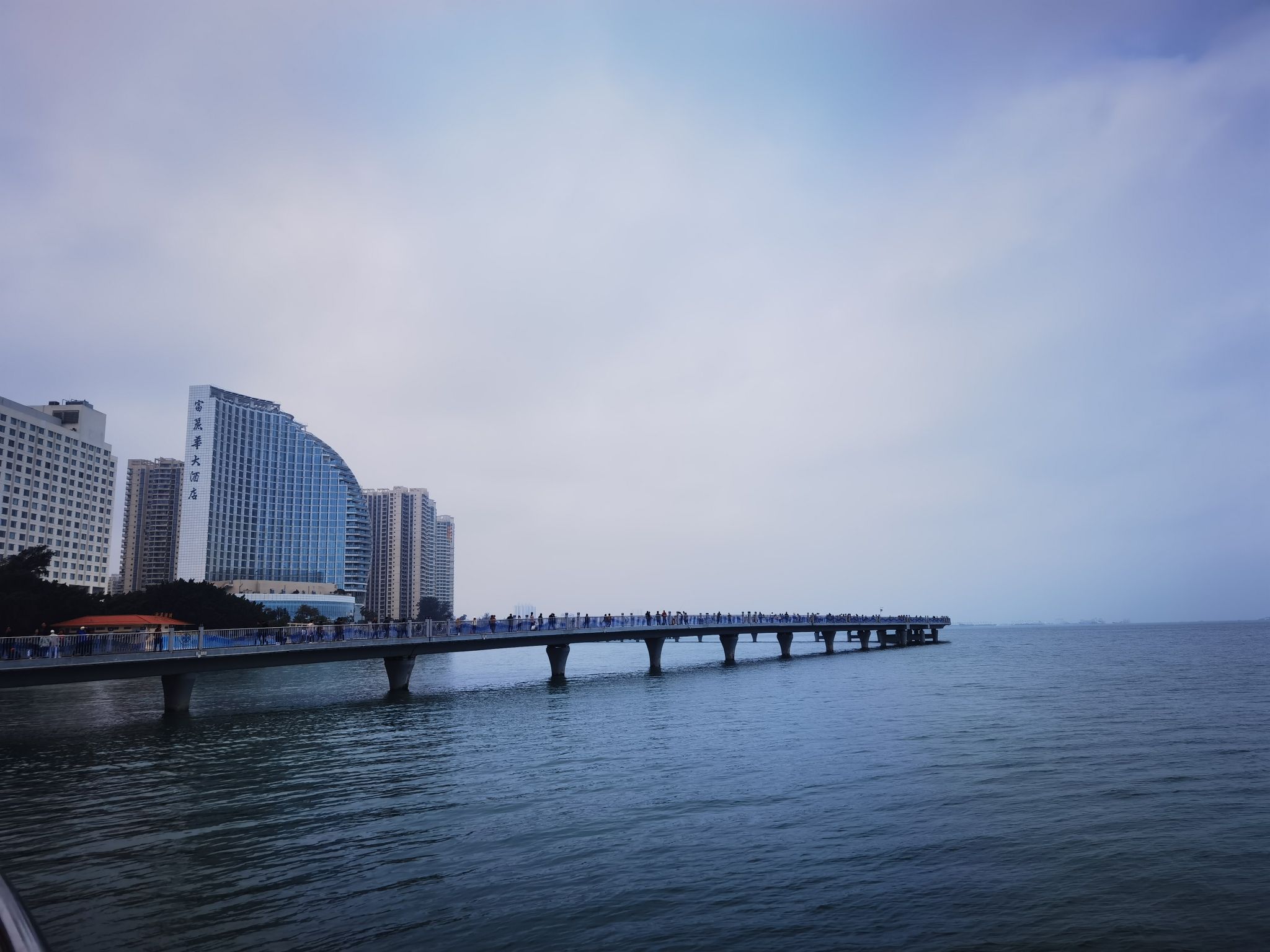 黄金北岸海上观光栈道旅行图片 1