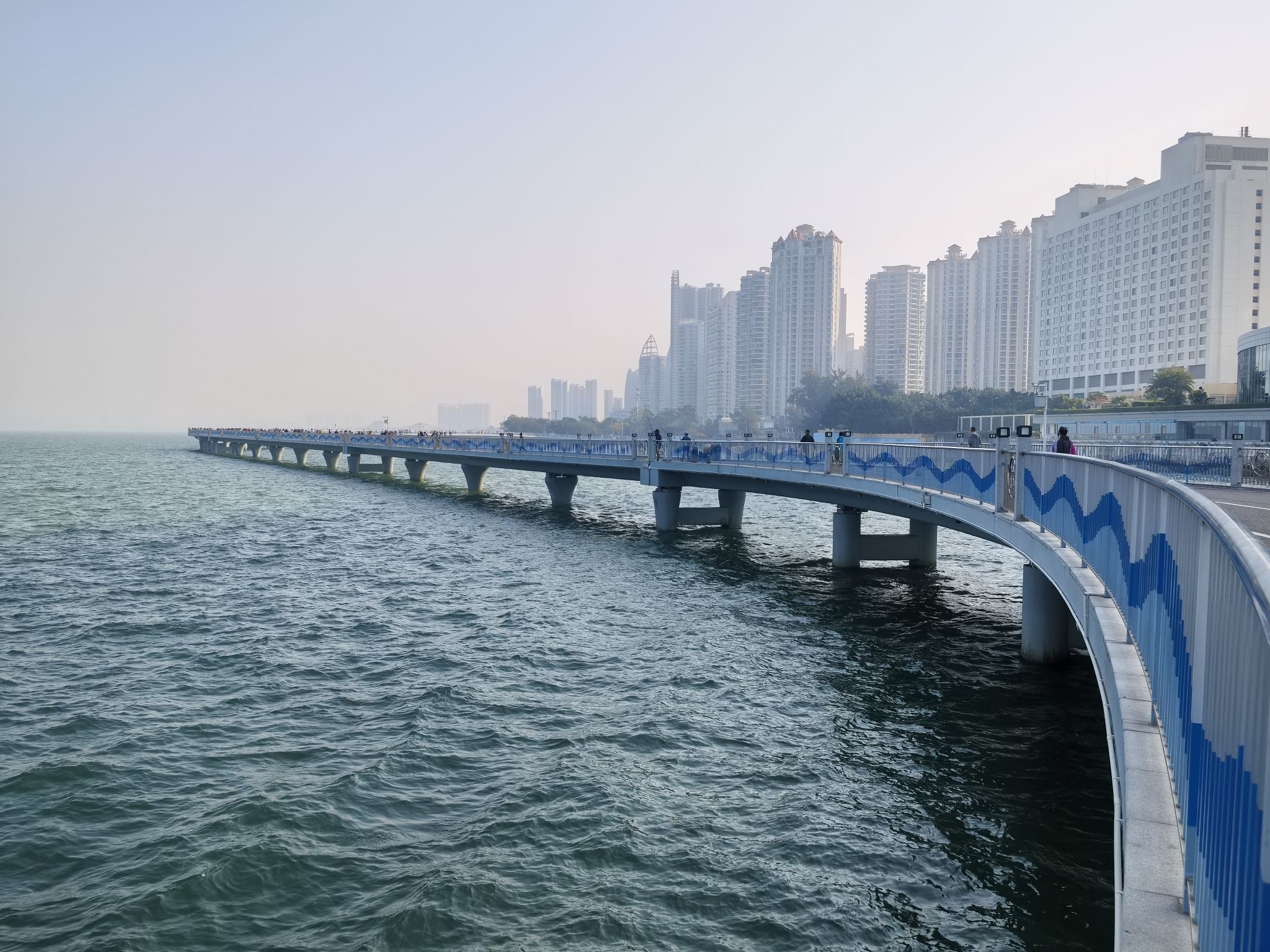 黄金北岸海上观光栈道旅行图片 1