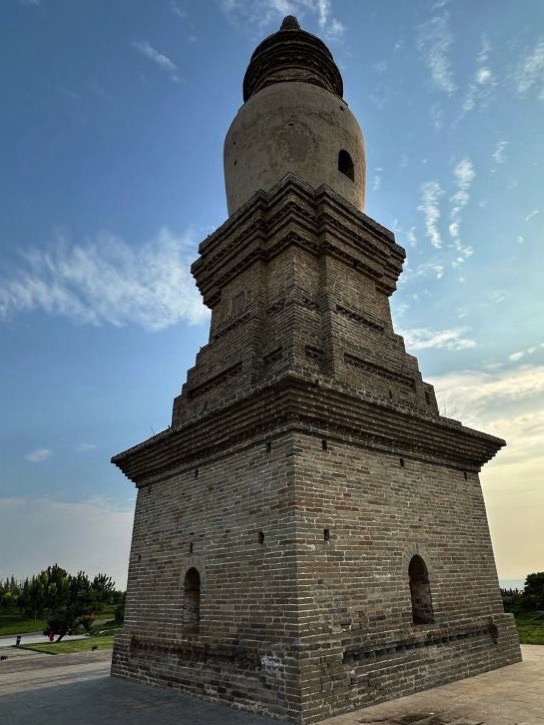 山西万荣北辛舍利塔旅行图片 1