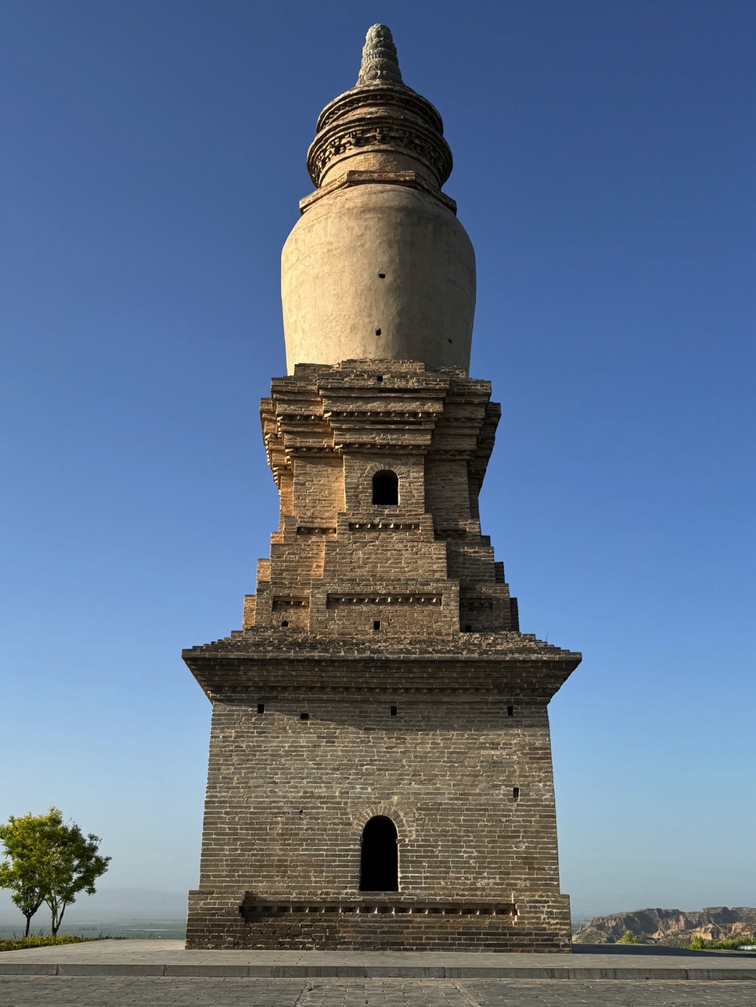 山西万荣北辛舍利塔旅行图片 3