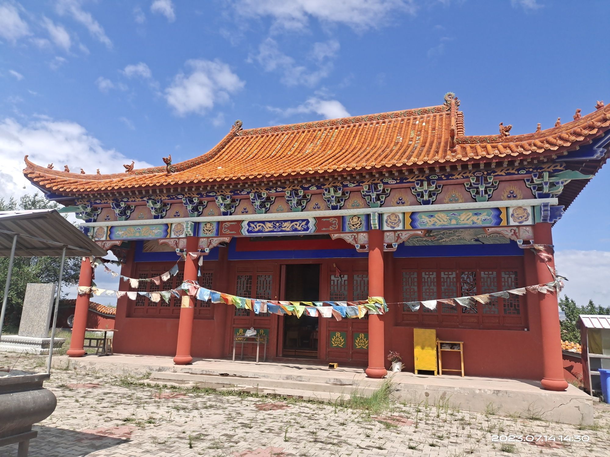 蒙牛盛乐观音寺实景照片