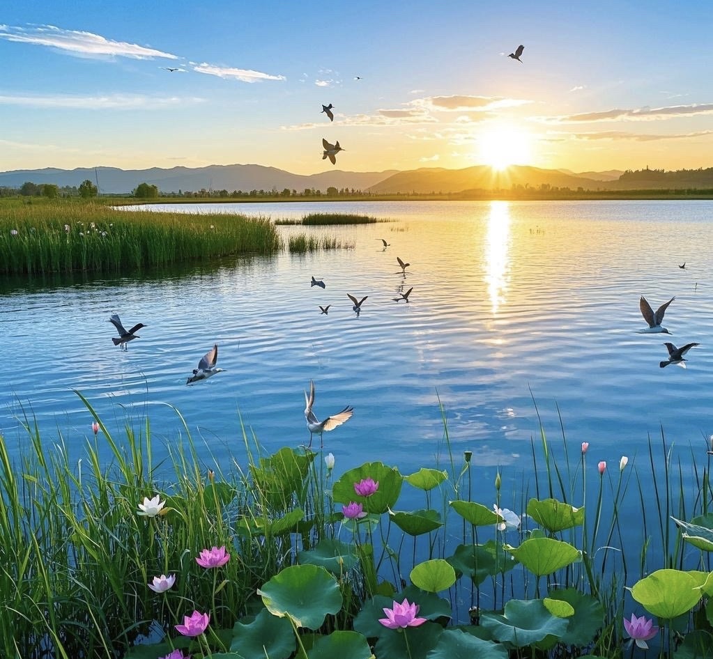 淮安市白马湖湿地公园