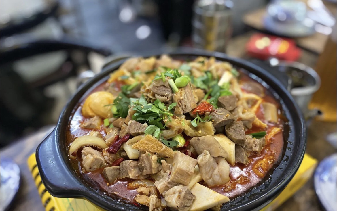 六味牛杂煲·斋菜煲