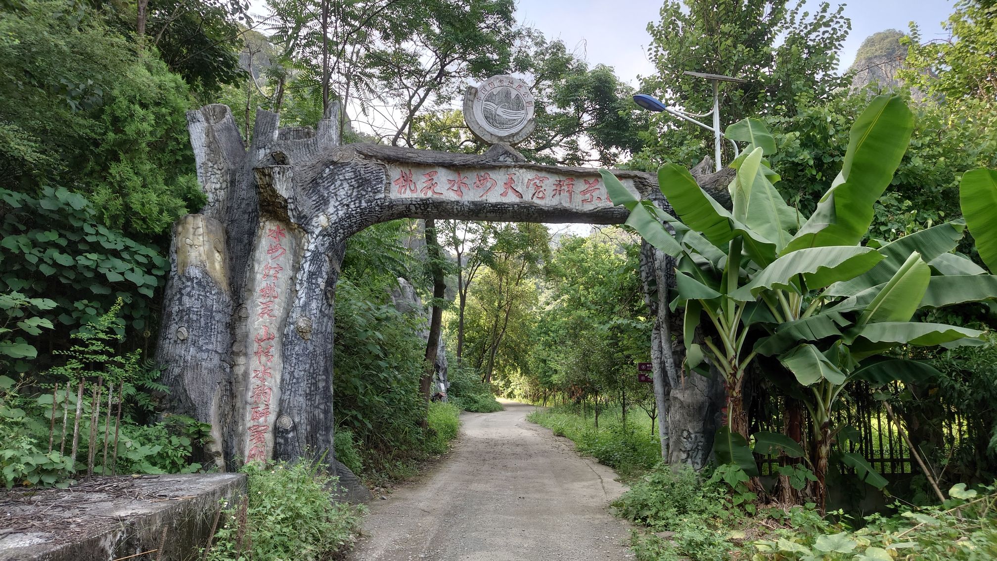 桃花水母天窗群景区旅行图片 1