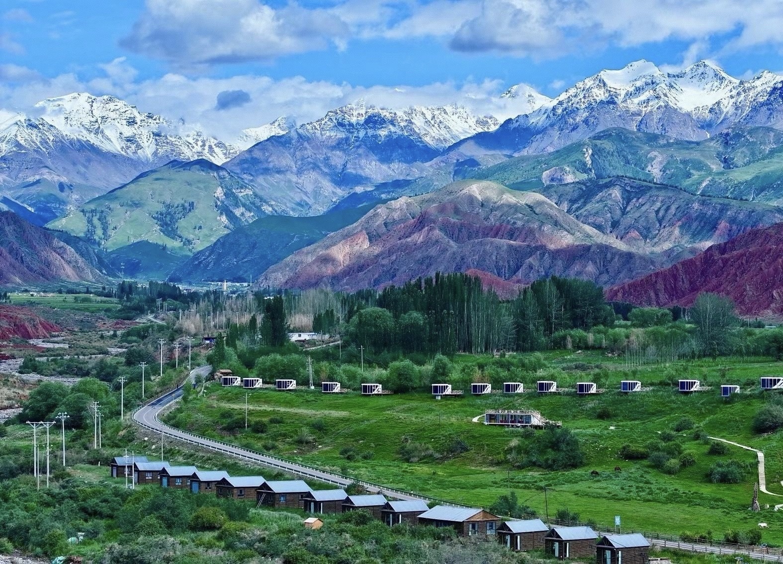 天山托木尔景区·塔村