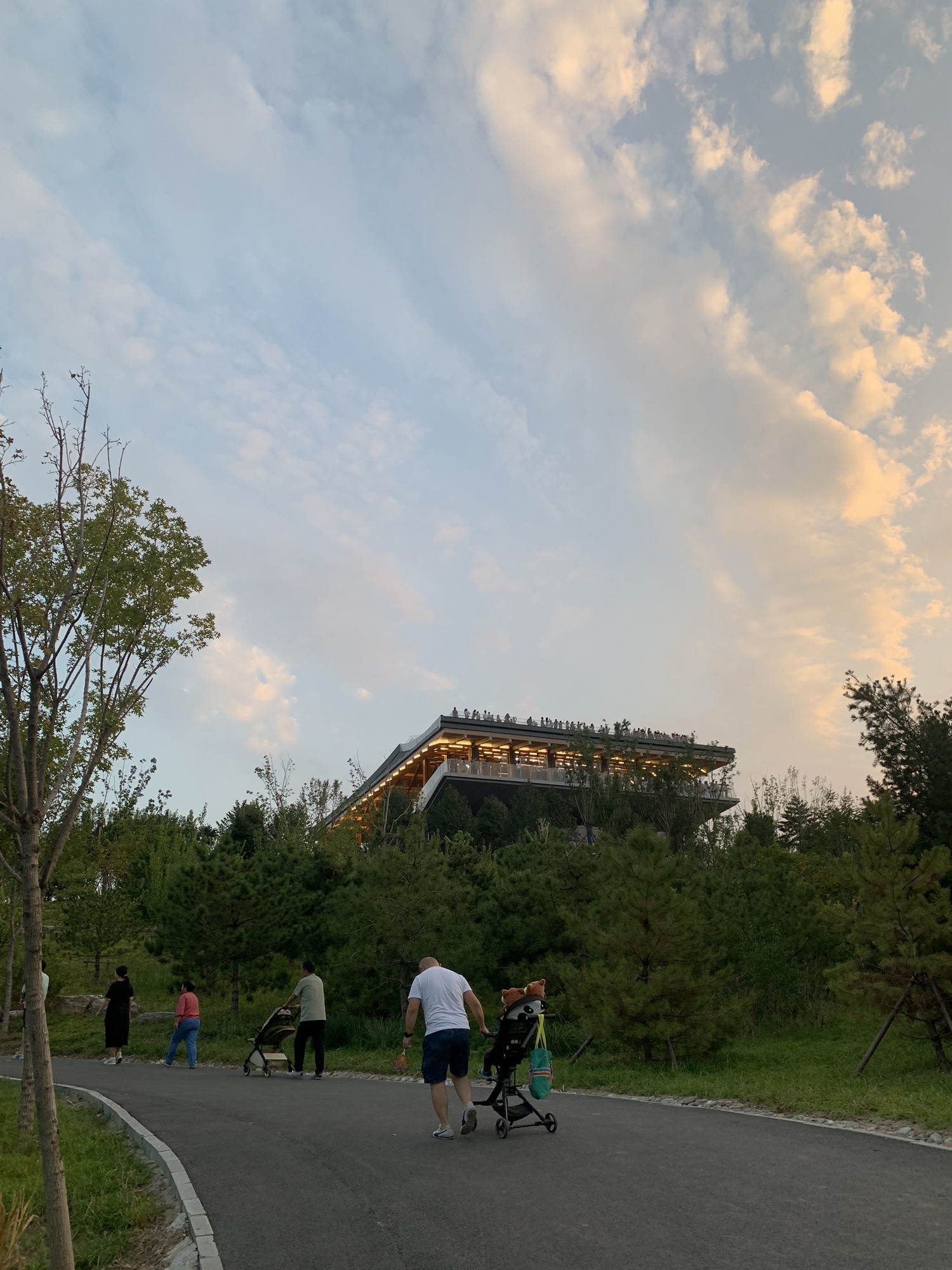 南苑森林湿地公园燕景台旅行图片 2