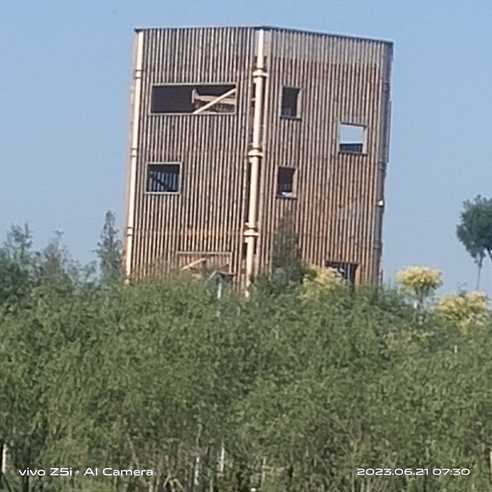 西青区王稳庄镇生态绿廊瞭望塔旅行图片 2