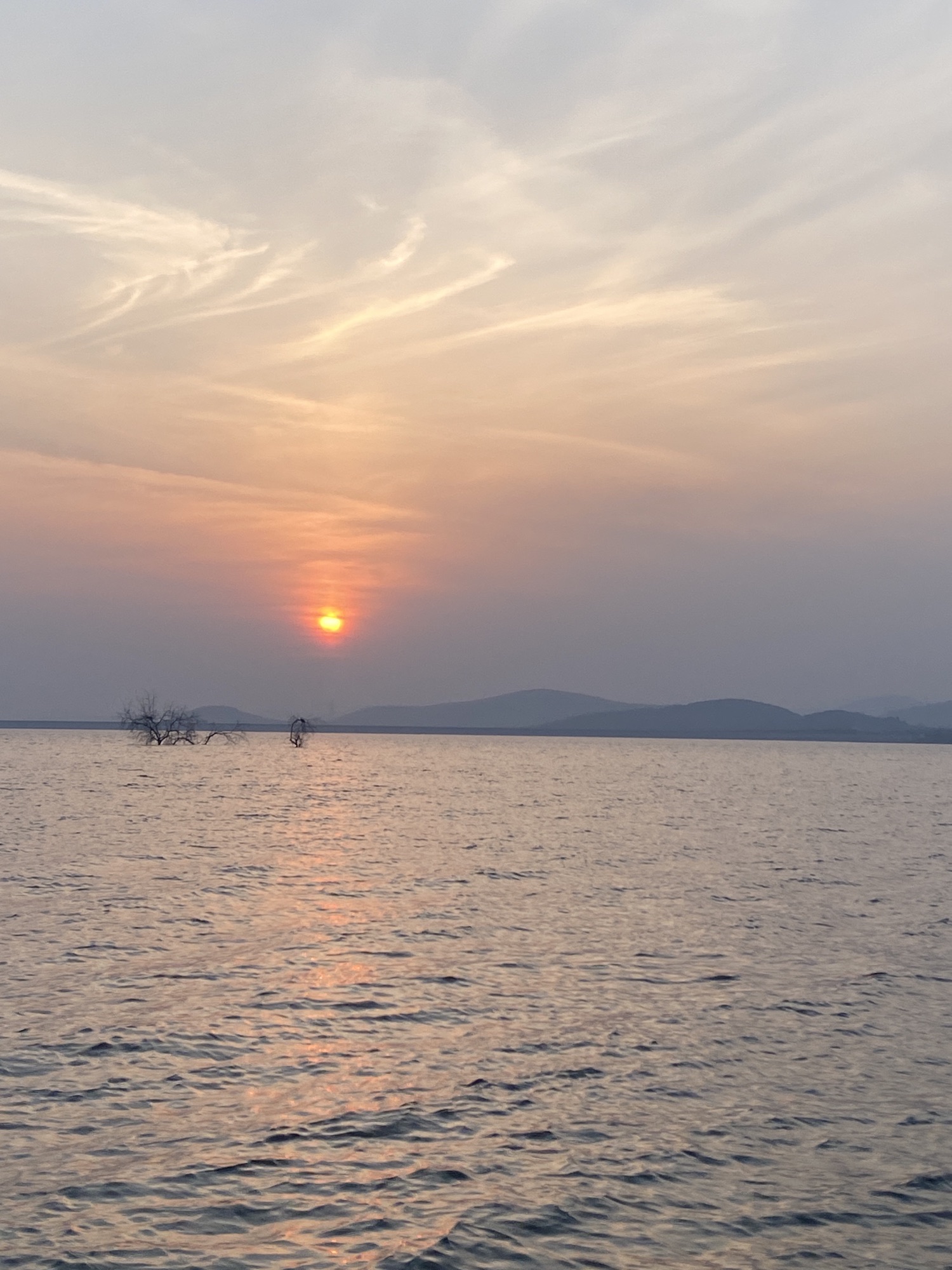 山亭庄里水库观景台旅行图片 1