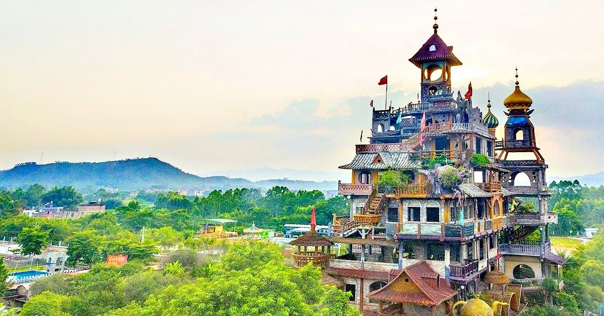 农民艺术楼(怪楼)旅游景点观光旅行图片 3