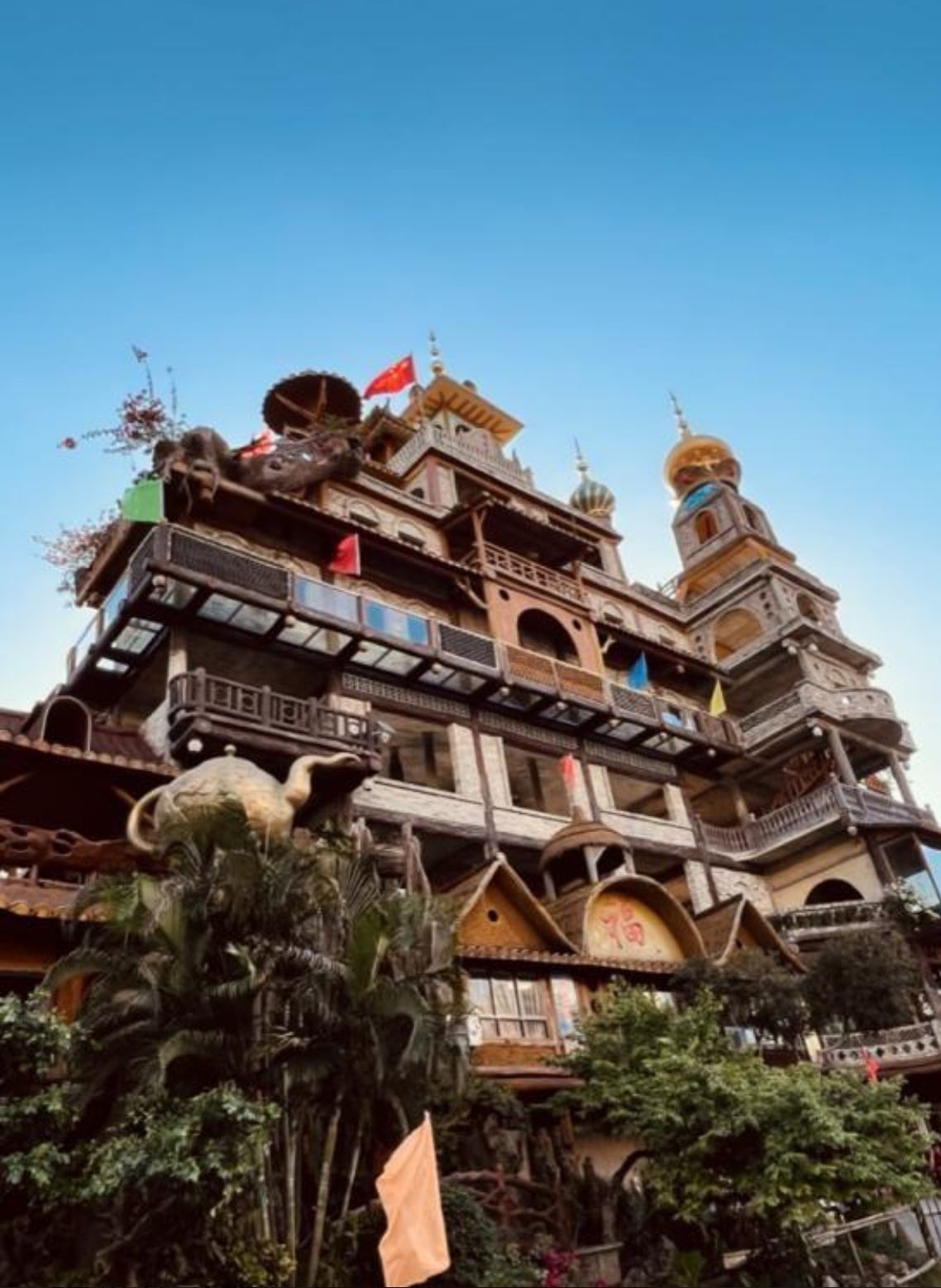 农民艺术楼(怪楼)旅游景点观光旅行图片 1