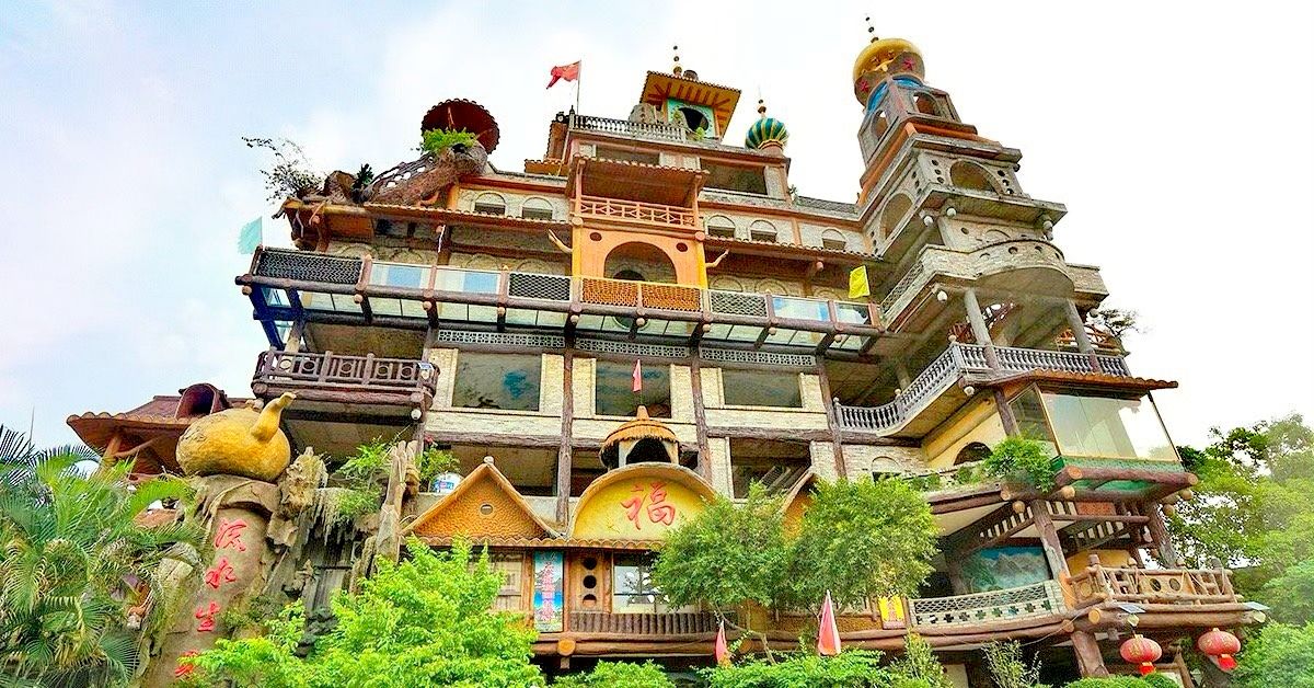 农民艺术楼(怪楼)旅游景点观光旅行图片 2