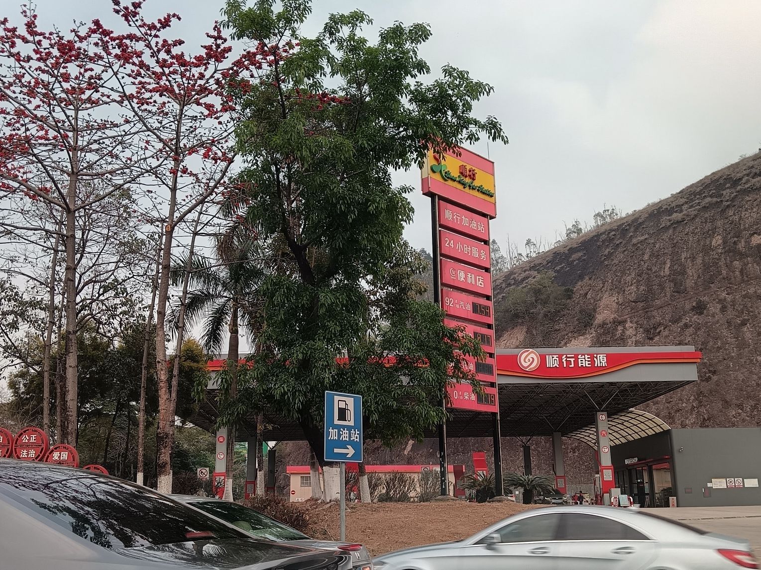 顺行能源加油站