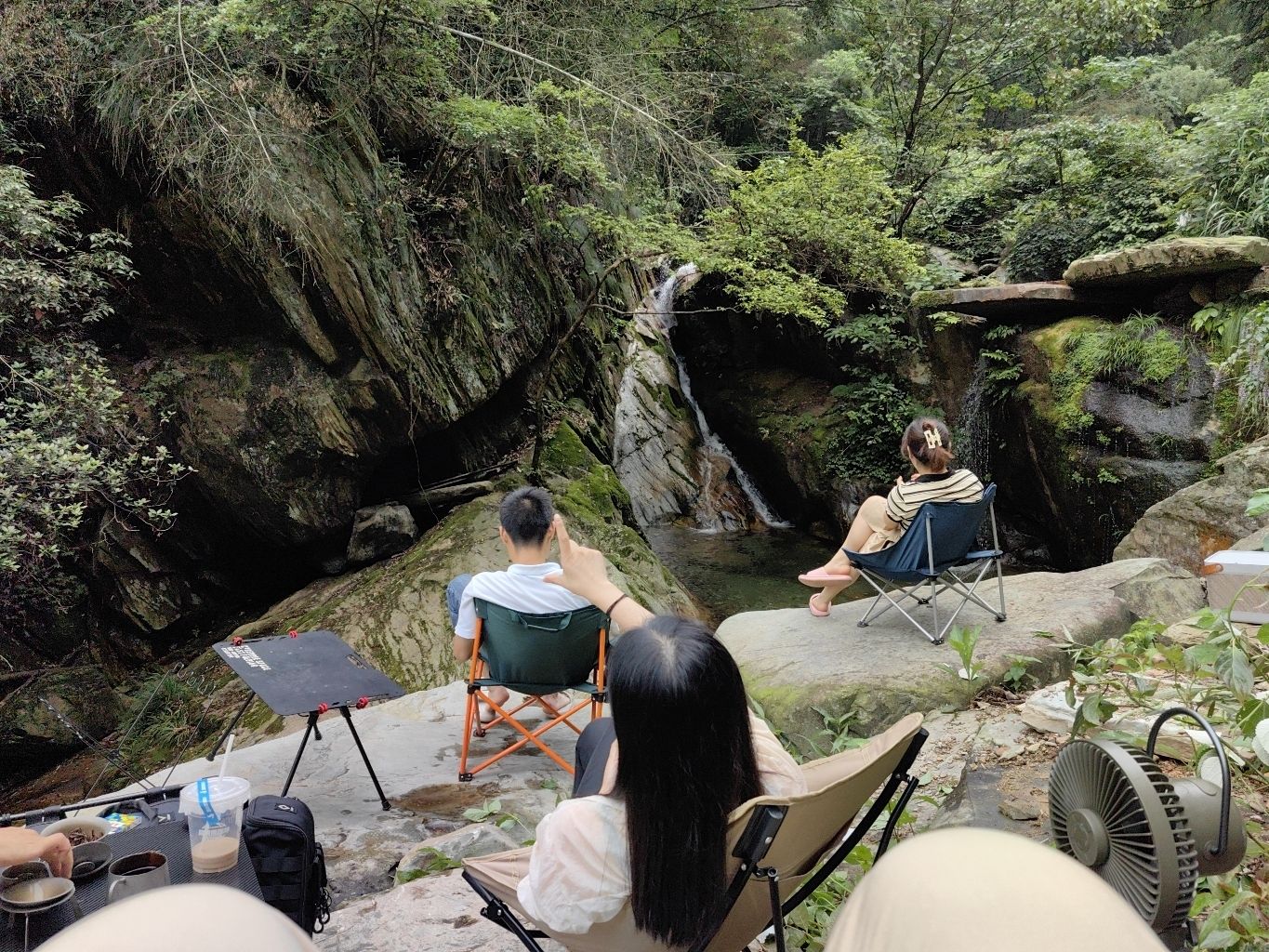 高泽雨瀑布潭旅行图片 1