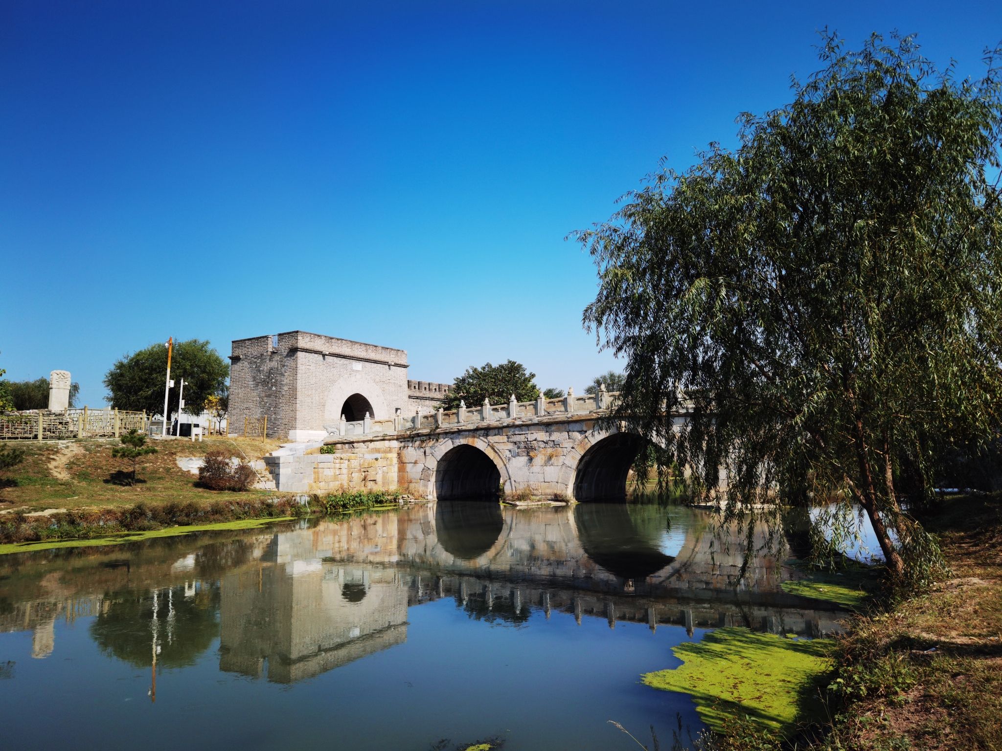 通运桥及张家湾镇城墙遗迹