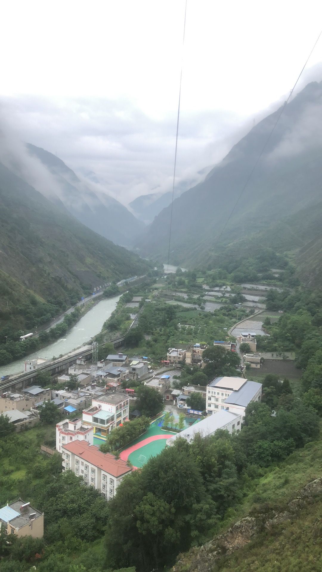 理县甘堡藏寨观景台旅行图片 3