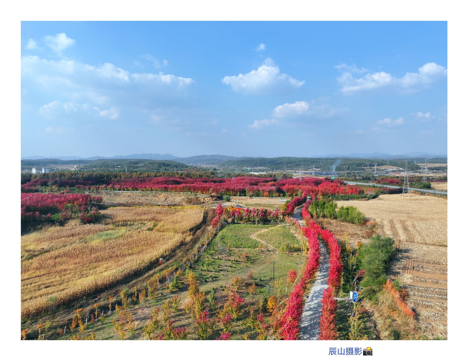 抚顺红枫林景区旅行图片 3