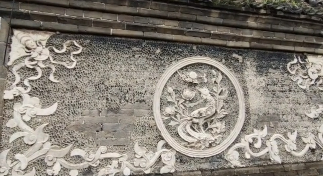 清代影壁墙遗址