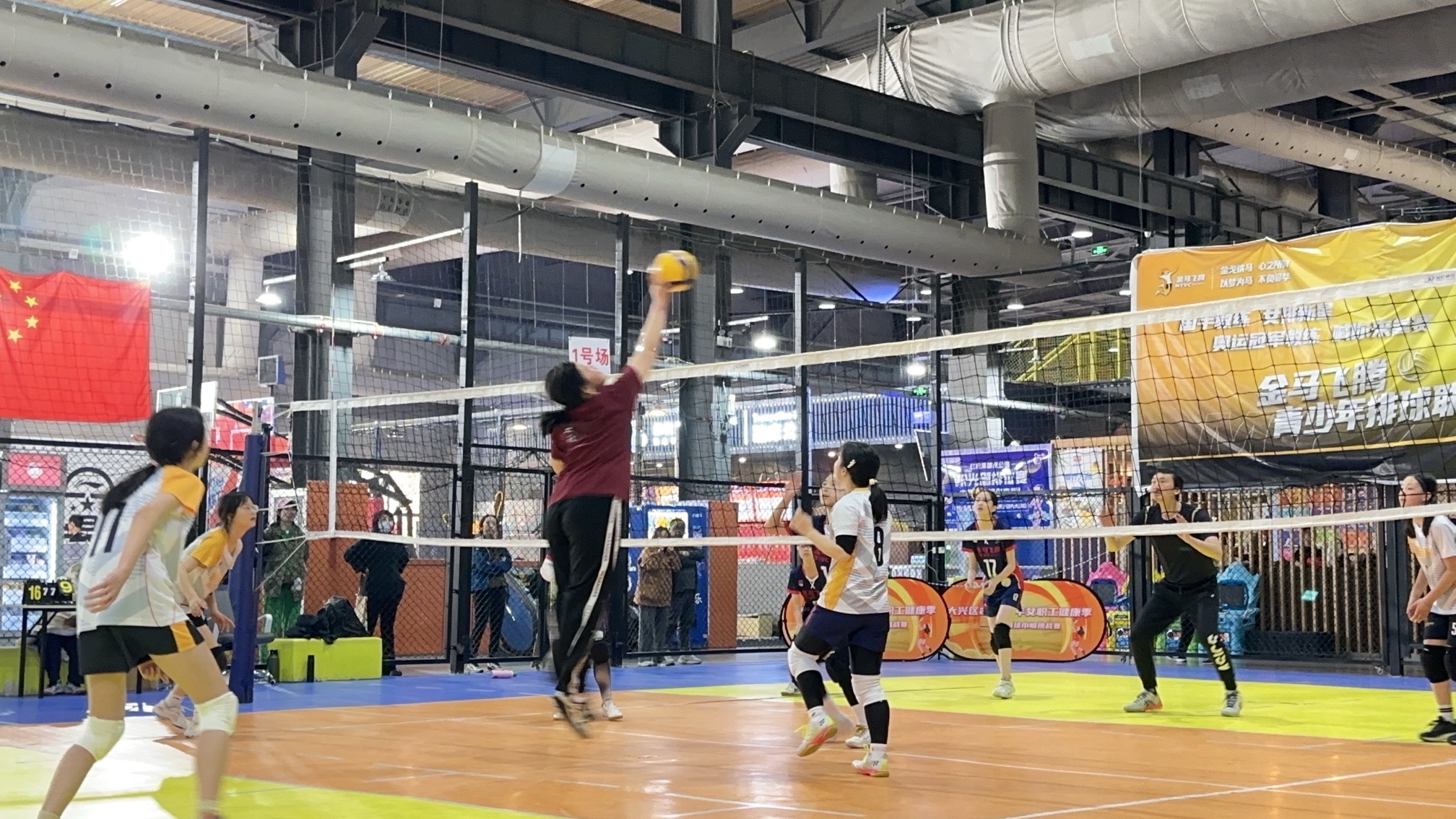 场地封面-金马飞腾排球馆(体育小镇店)