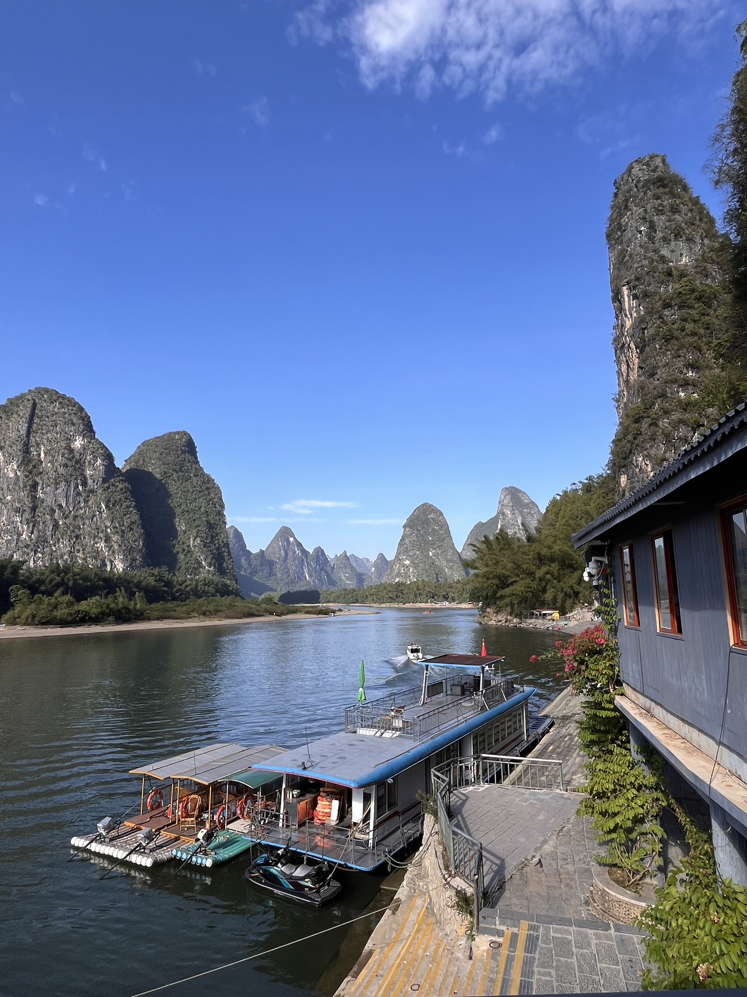 阳朔漓江竹筏旅行图片 2
