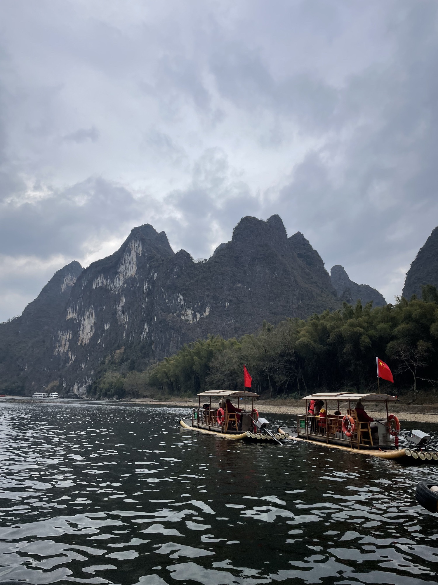 阳朔漓江竹筏旅行图片 1