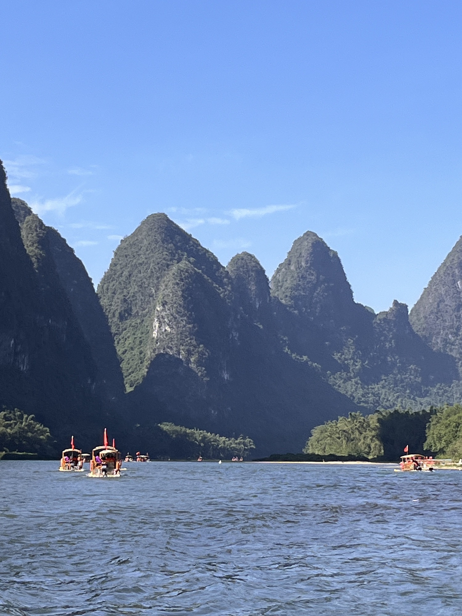 阳朔漓江竹筏旅行图片 3