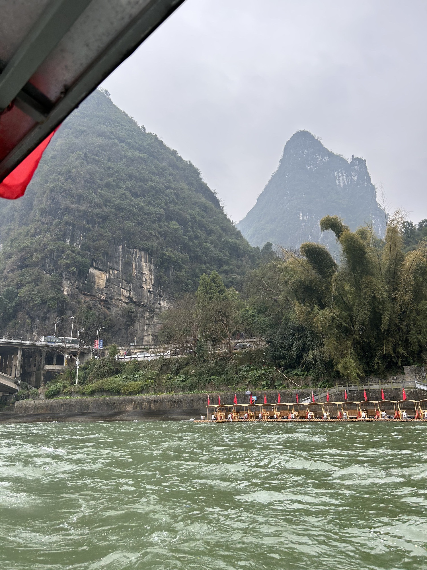 阳朔漓江竹筏旅行图片 1