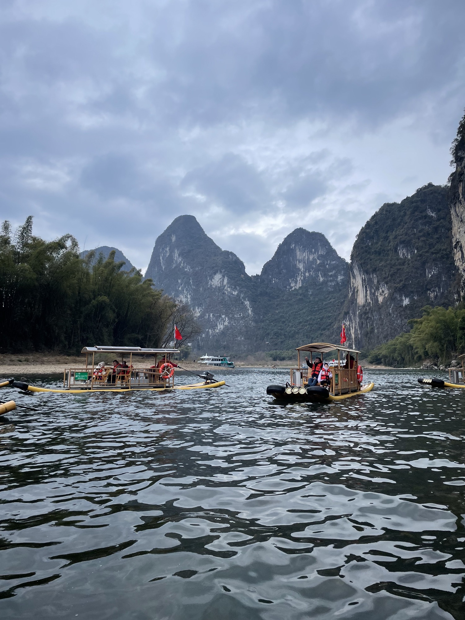 阳朔漓江竹筏旅行图片 2