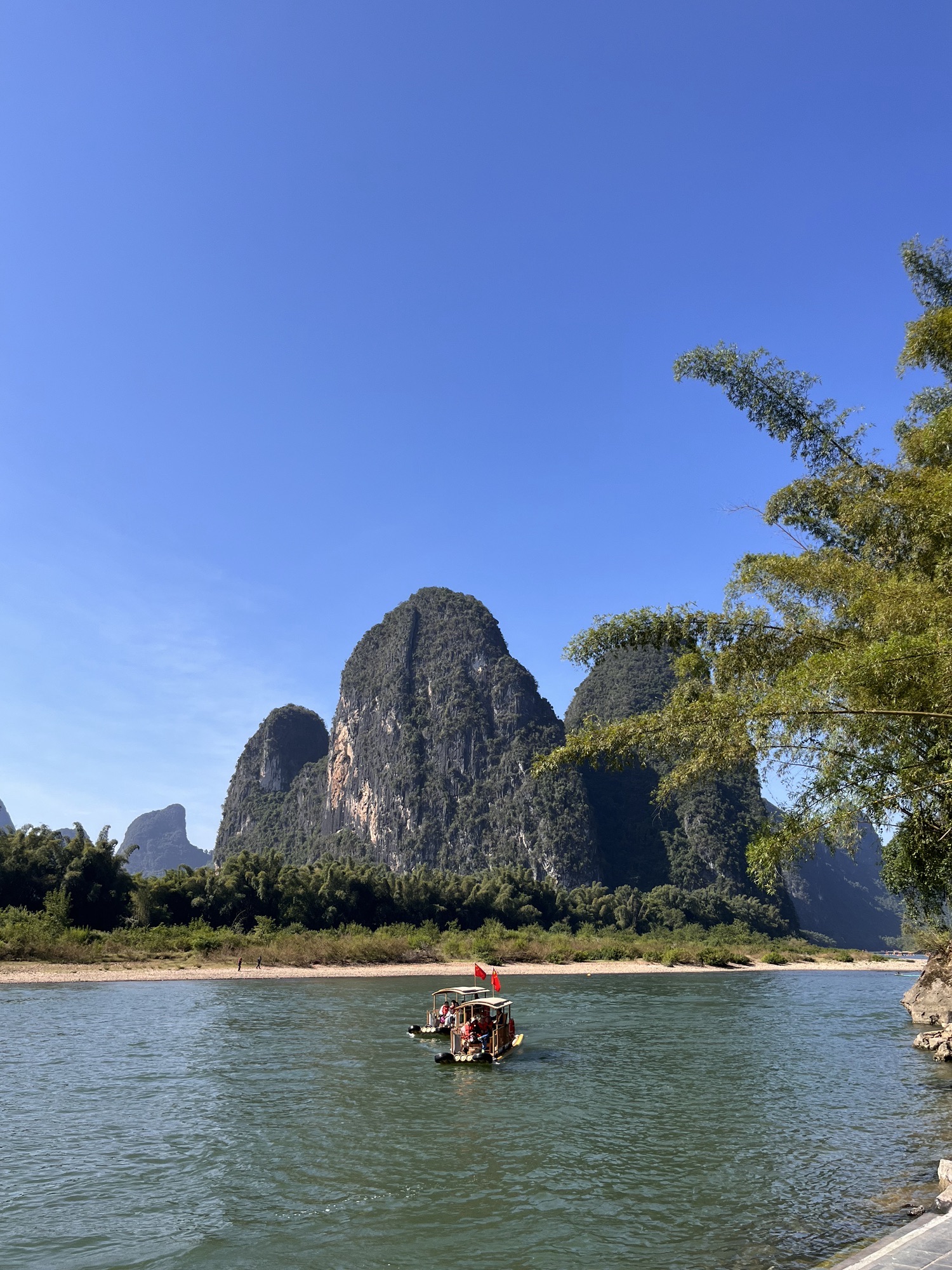 阳朔漓江竹筏旅行图片 1