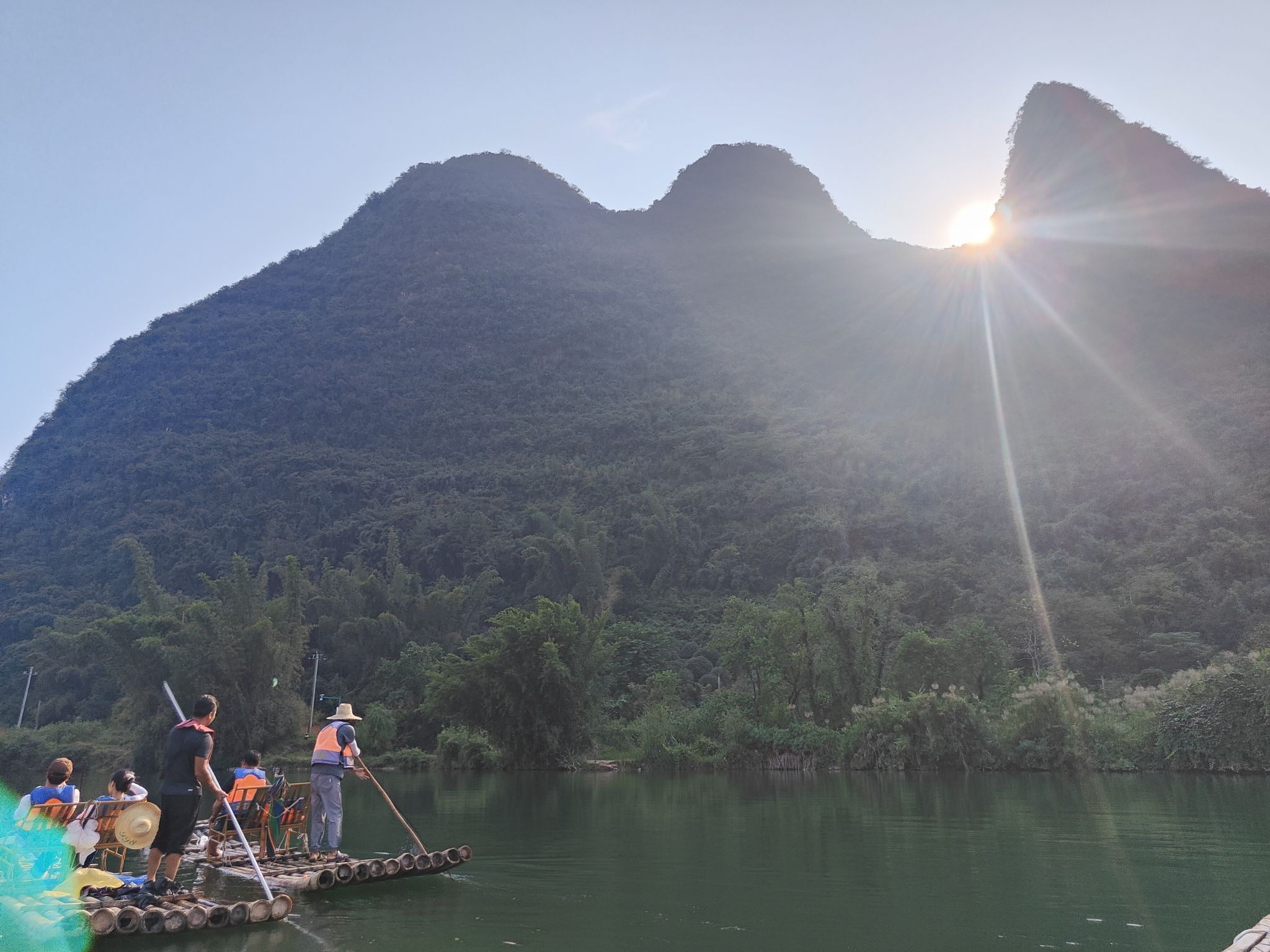 阳朔漓江竹筏旅行图片 1