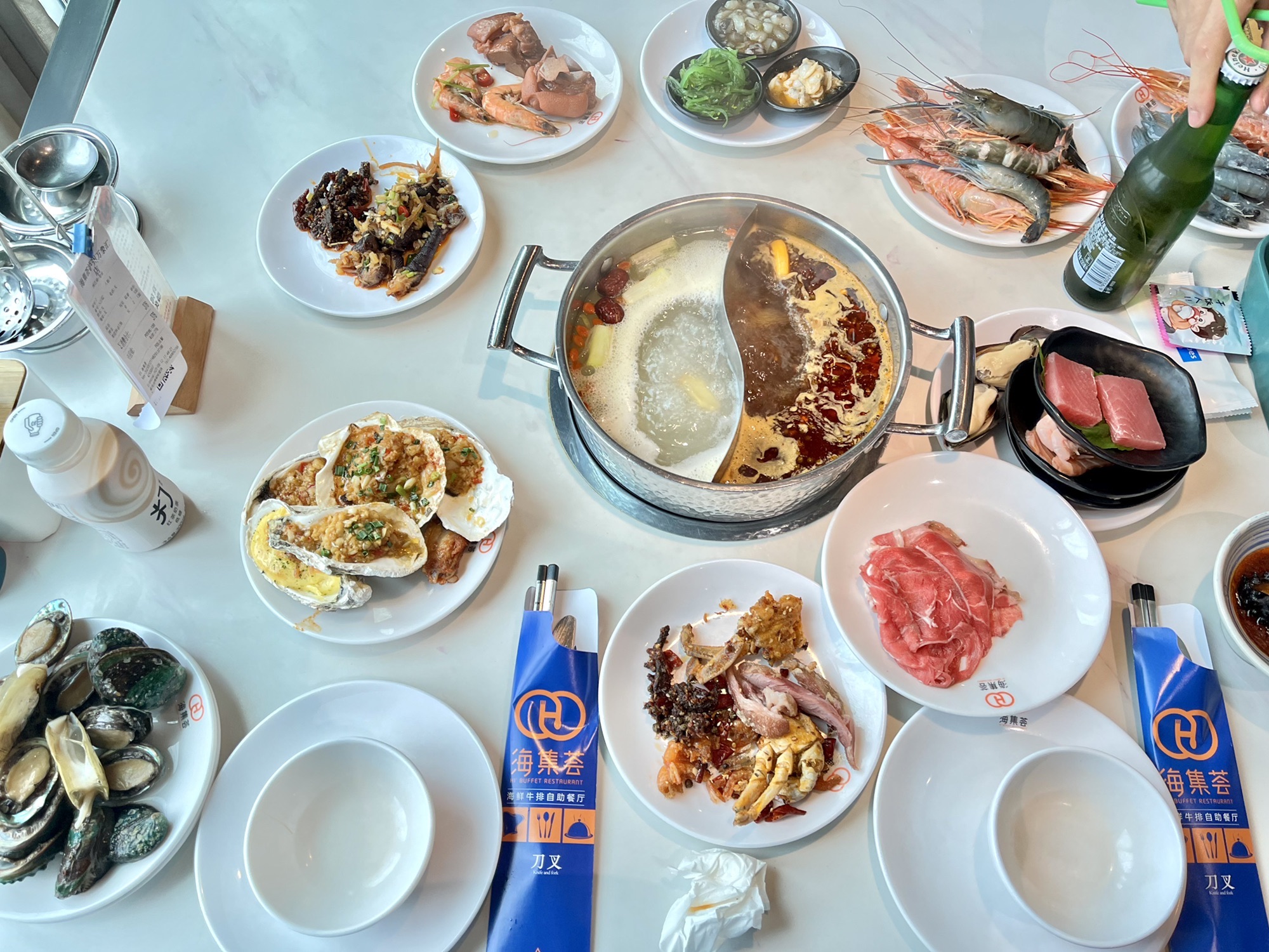 海集荟海鲜自助餐厅(泸州万象汇店)