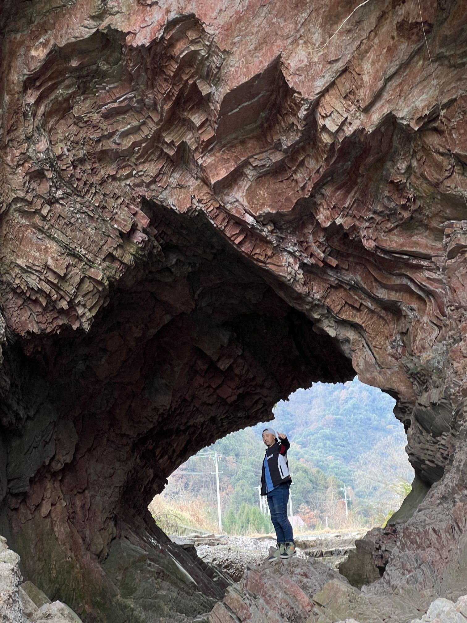 真龙地村龙鳞坝旅行图片 2