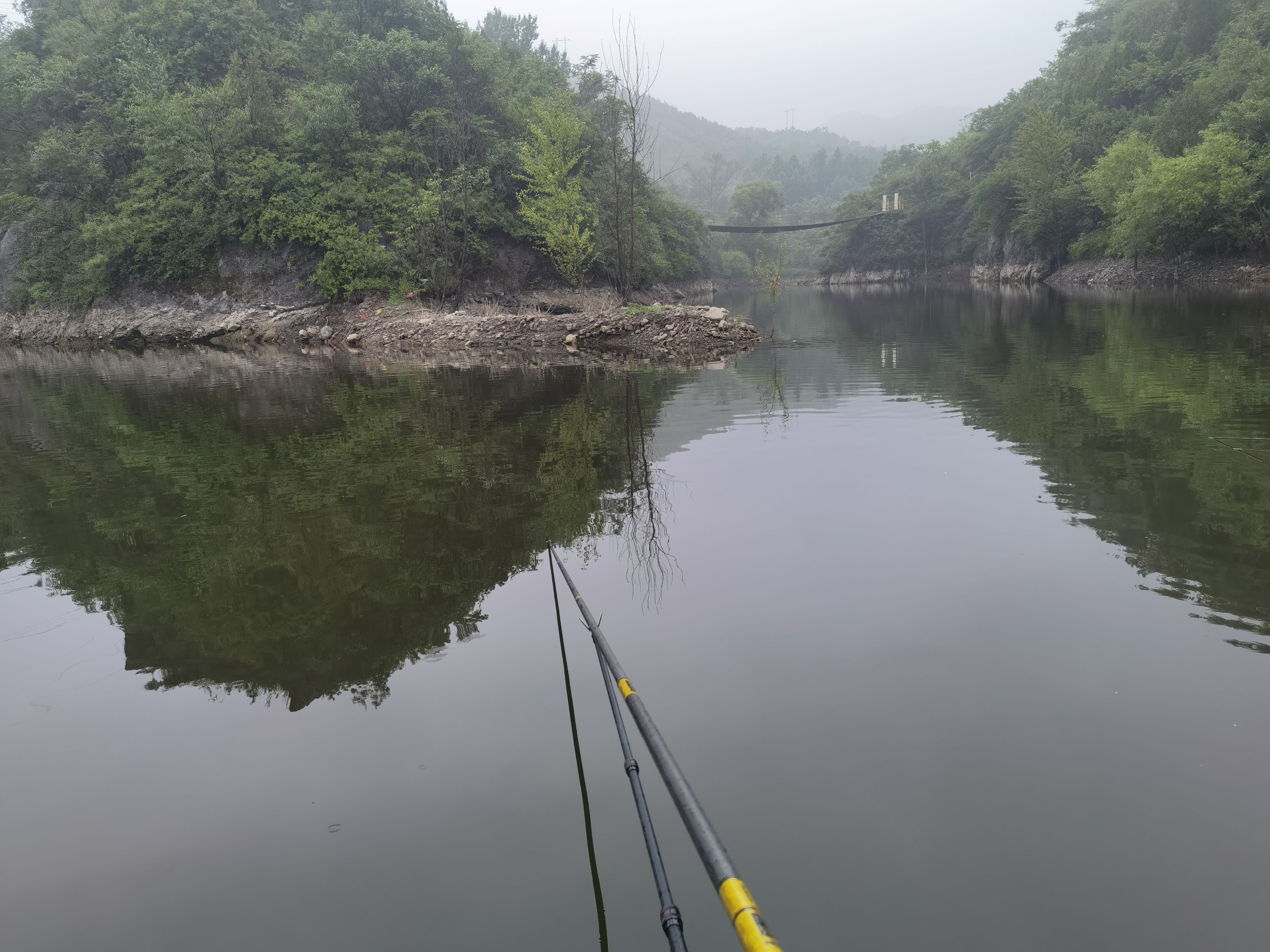 白瀑云景水库钓场