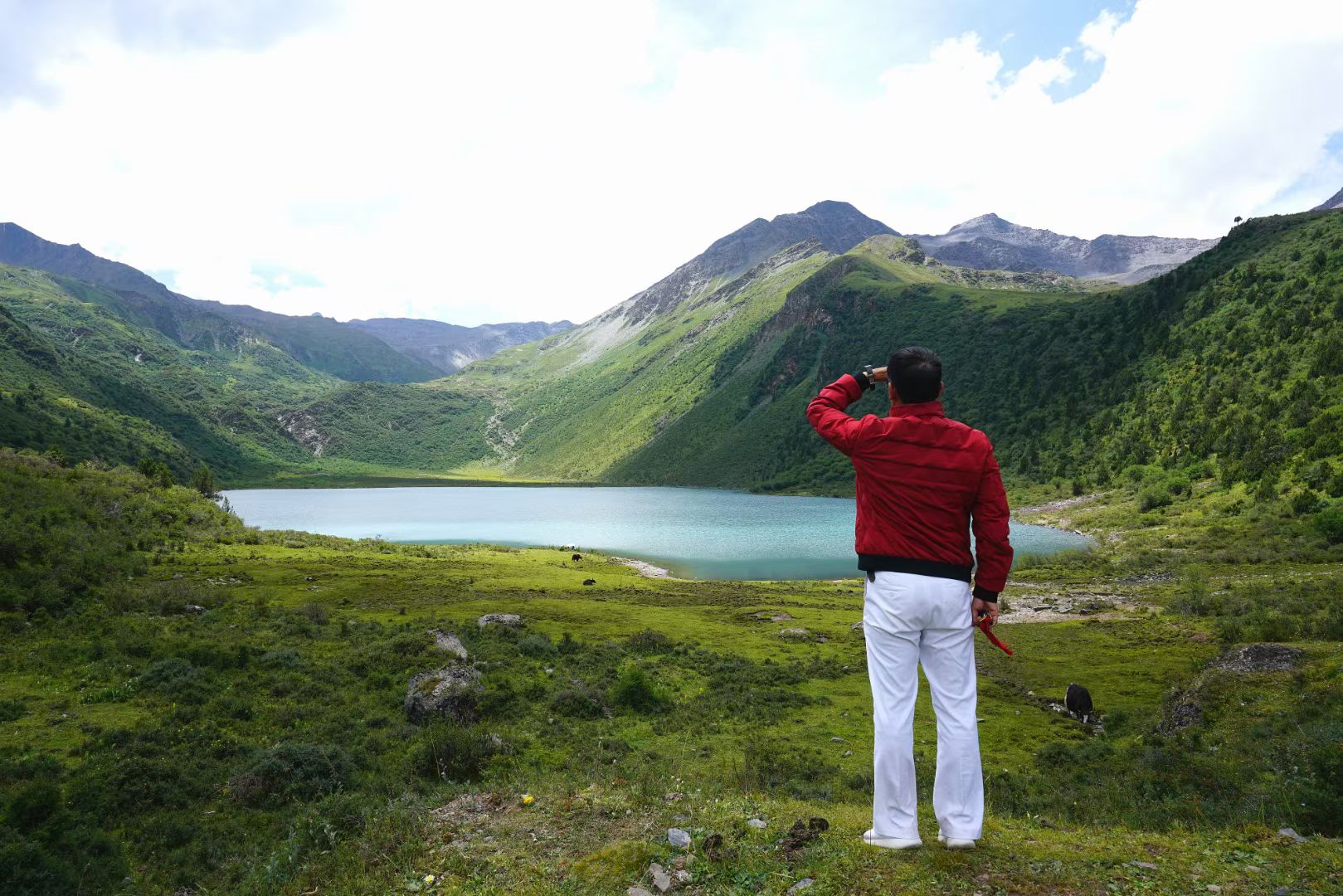 马尼仁措湖景区旅行图片 1