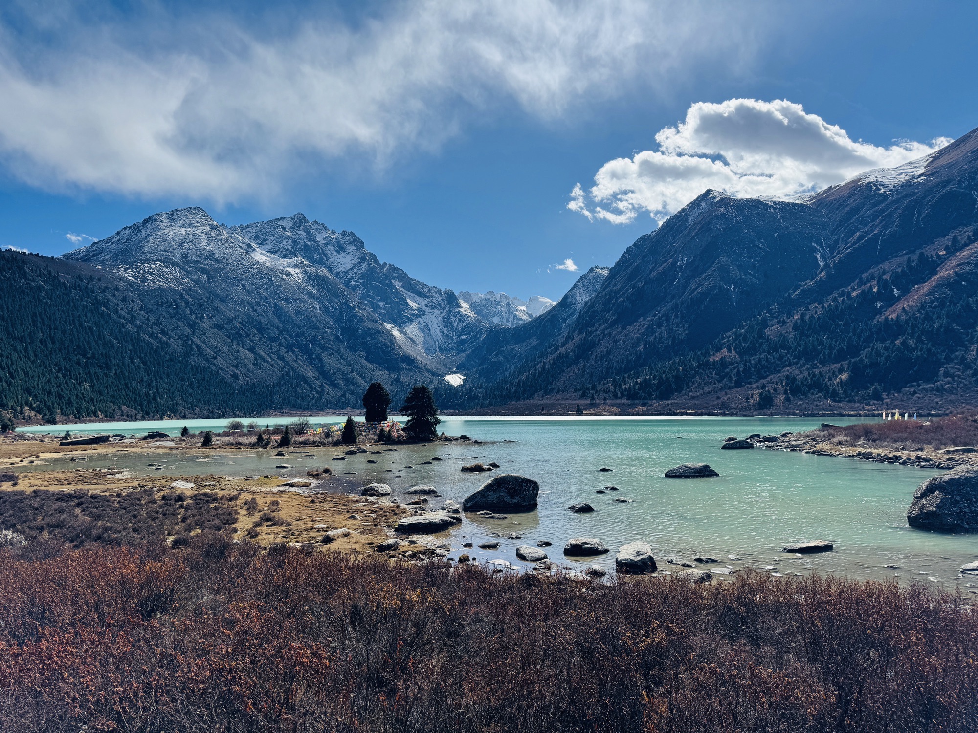 竹庆当真措旅行图片 2