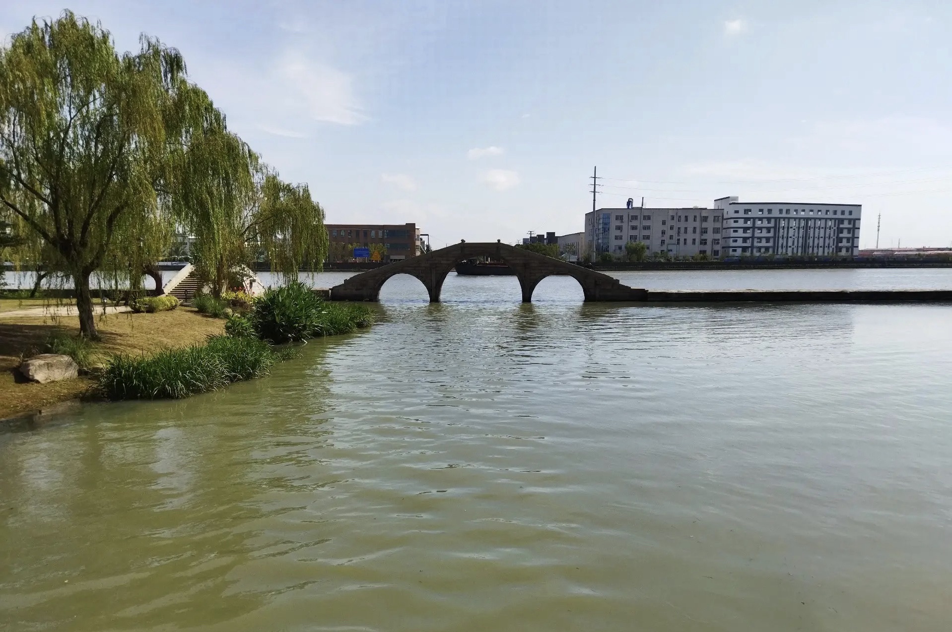 运河古纤道公园旅行图片 2