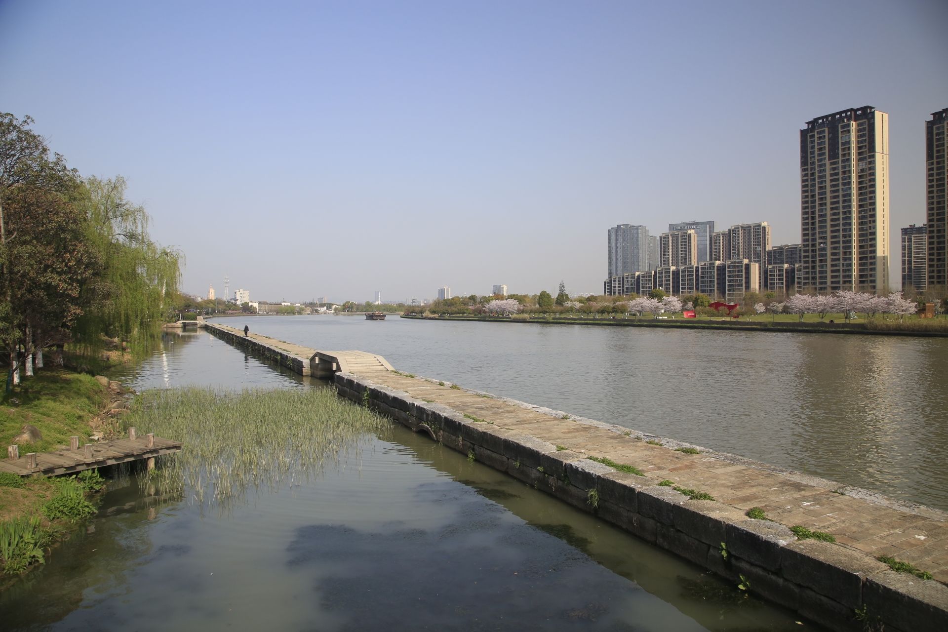 运河古纤道公园旅行图片 2