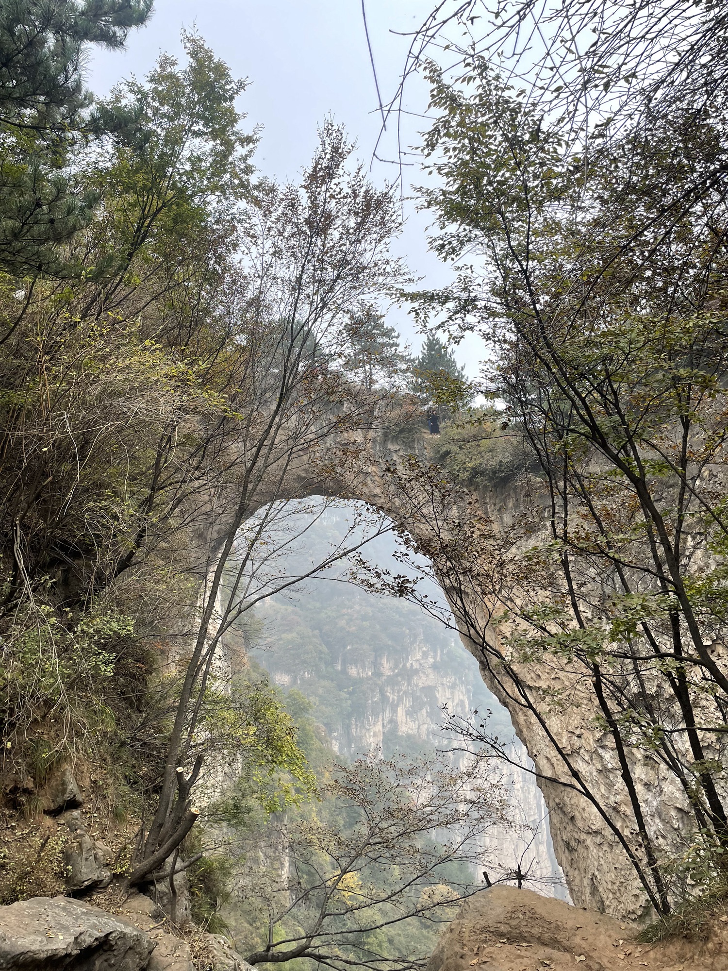 山西省长治市壶关县鹅屋天生桥旅行图片 2