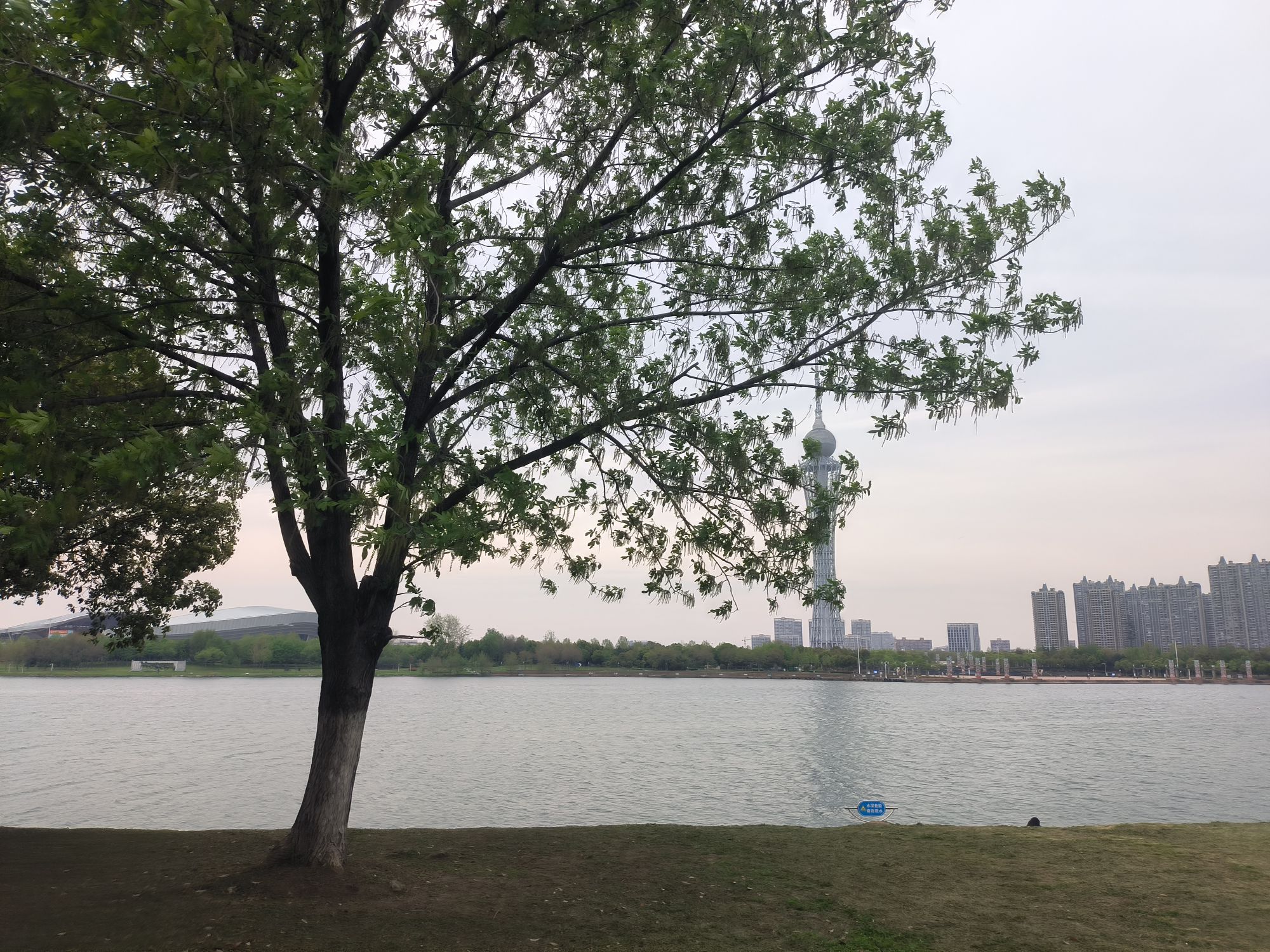 月亮岛I love六安标志打卡地旅行图片 2