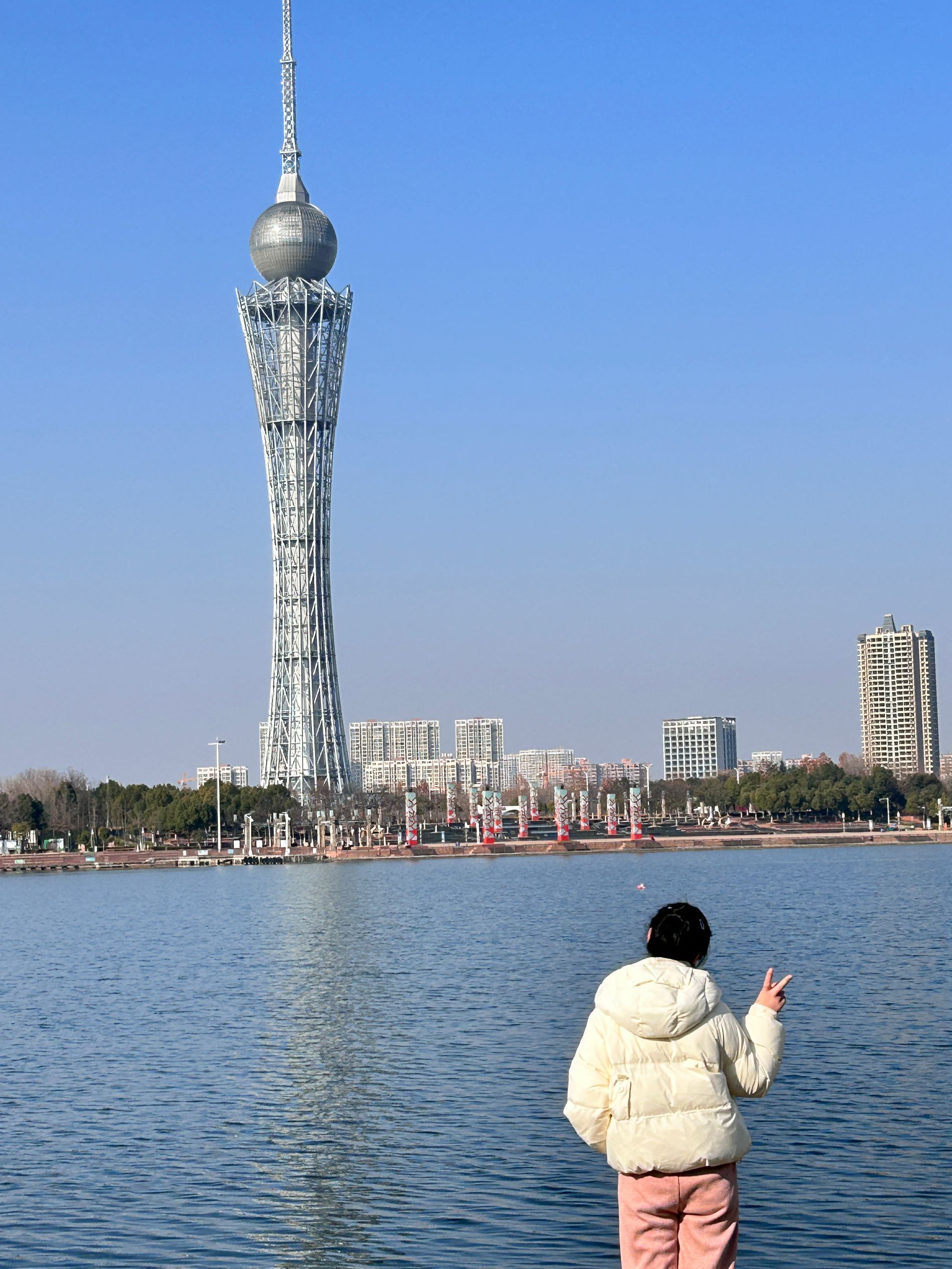 月亮岛I love六安标志打卡地旅行图片 2