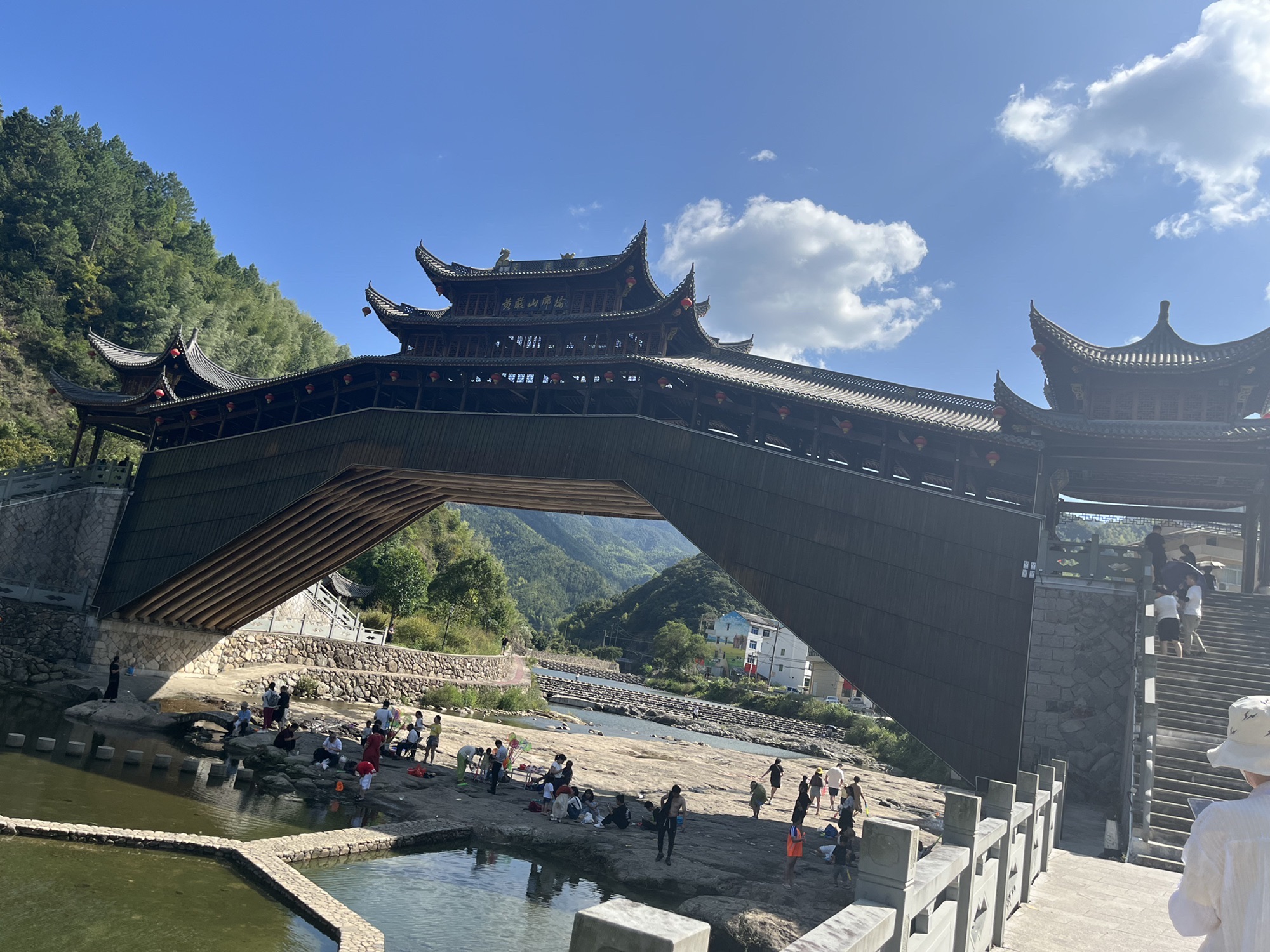 黄岩山廊桥旅行图片 2