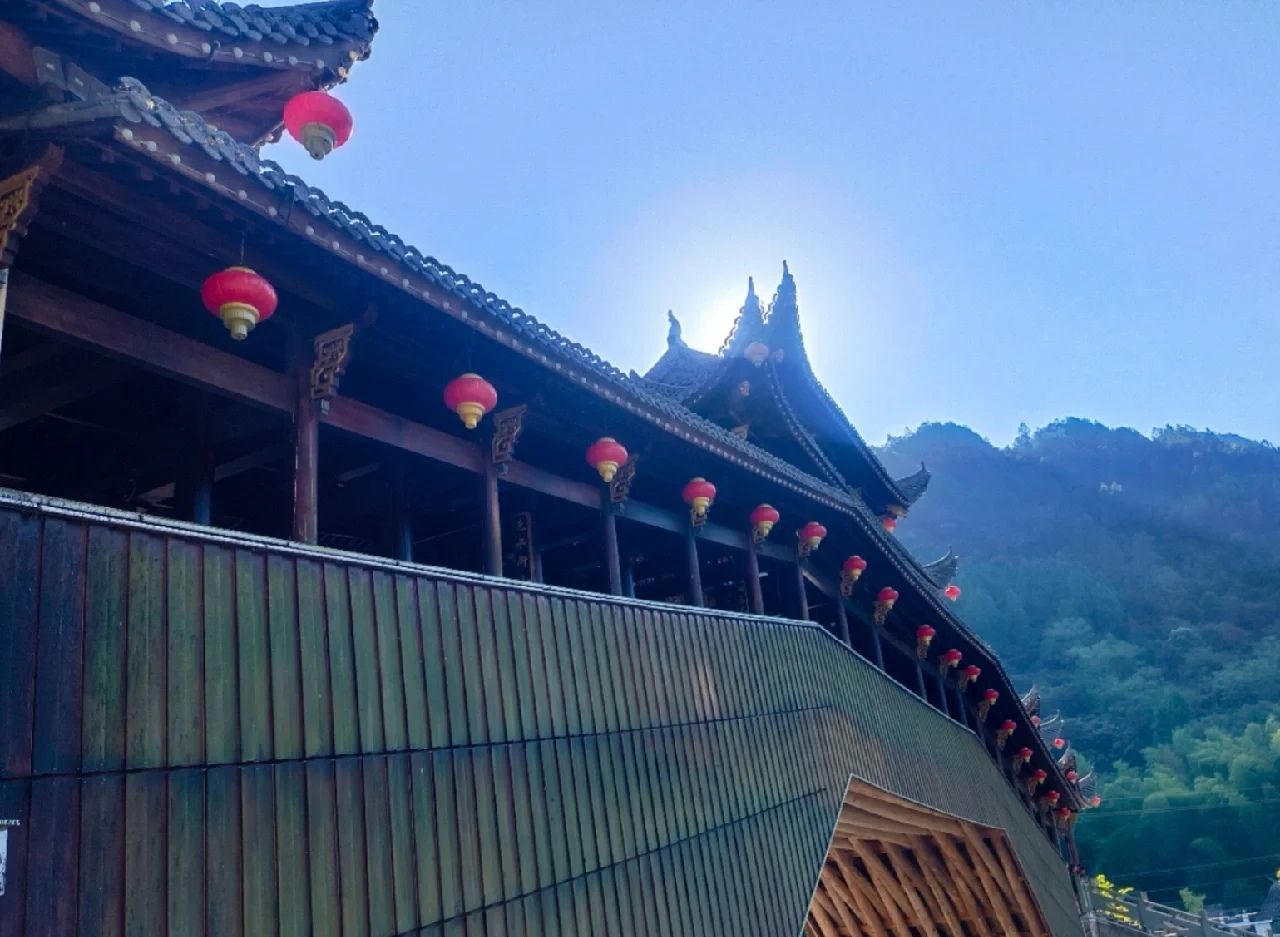 黄岩山廊桥旅行图片 2