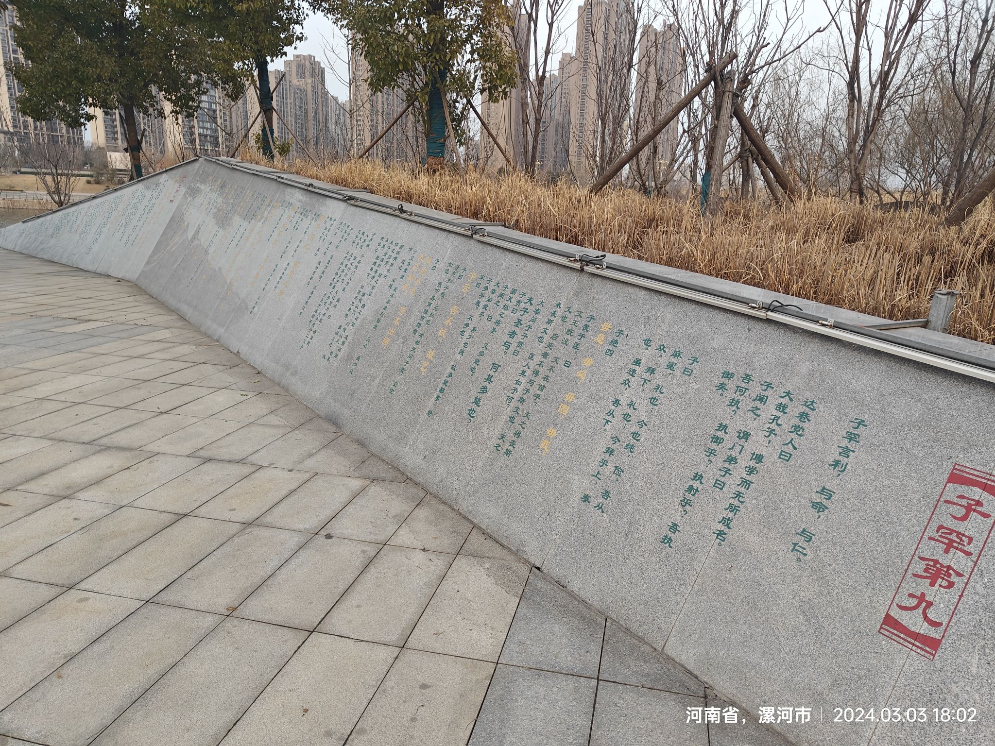 漯河市论语广场旅行图片 3